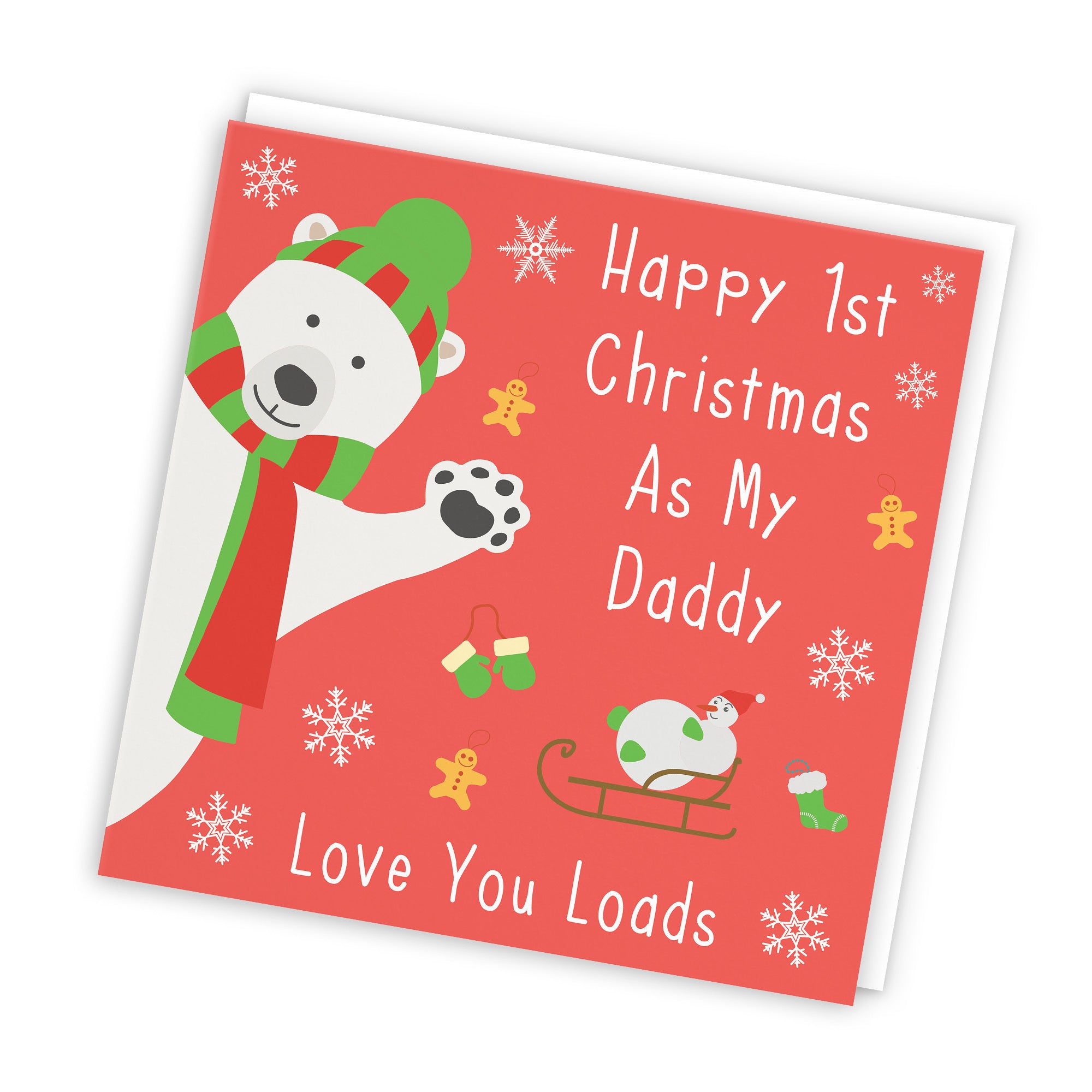 1st Christmas As My Daddy Card Iconic - Default Title (TH02359)
