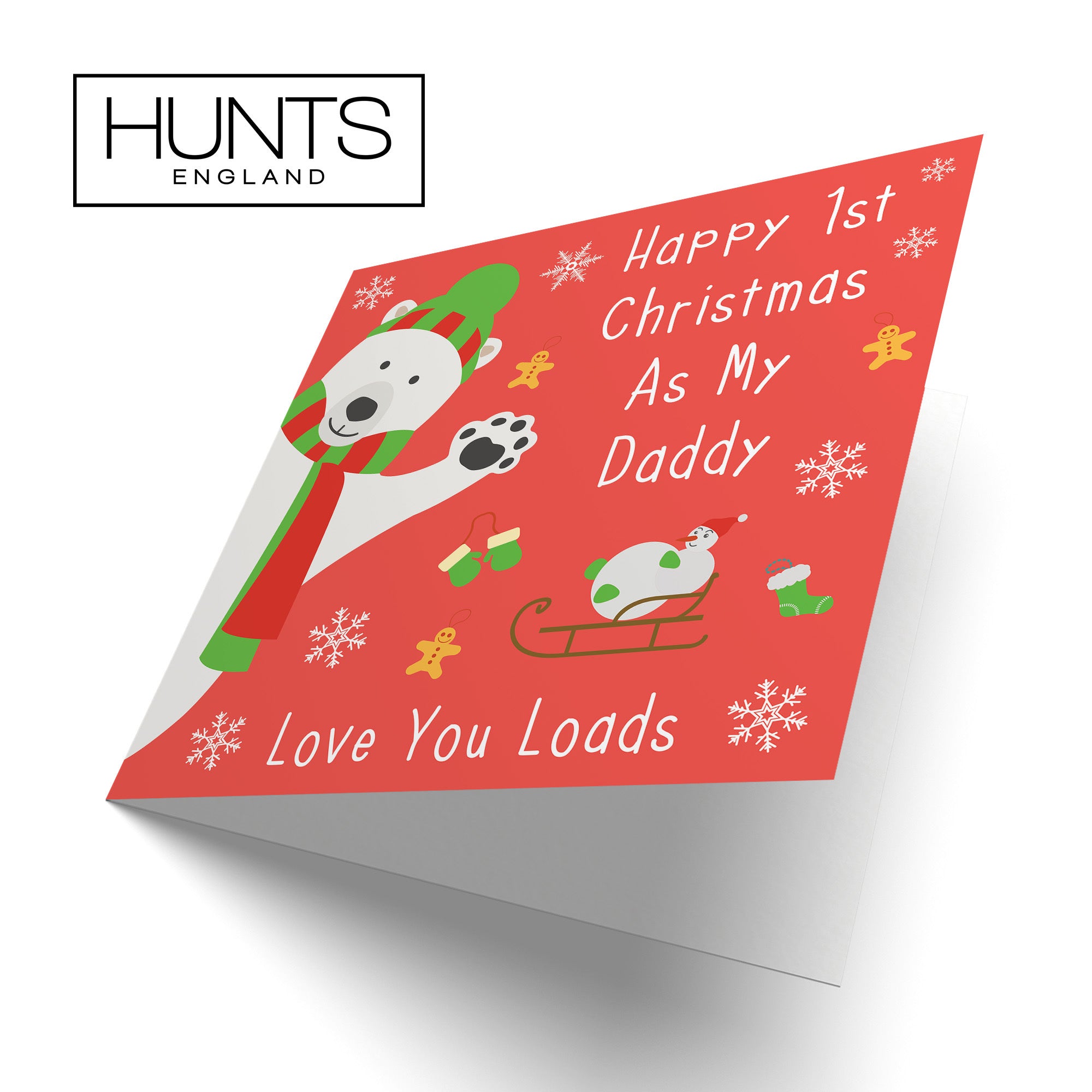 1st Christmas As My Daddy Card Iconic - Default Title (TH02359)