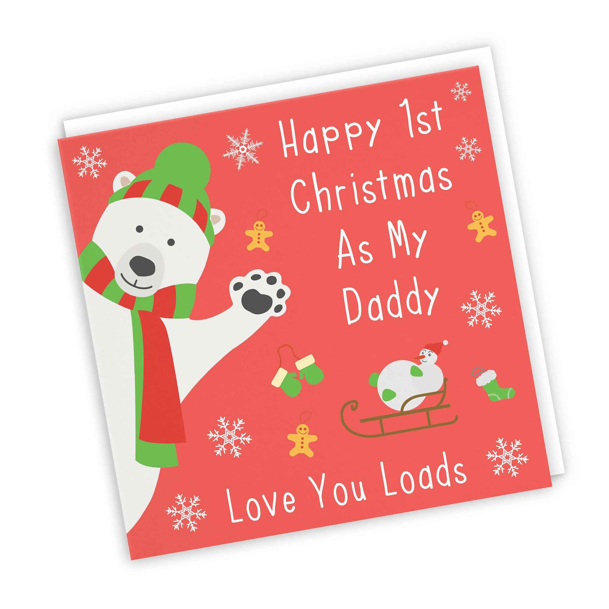 1st Christmas As My Daddy Card Iconic - Default Title (TH02359)