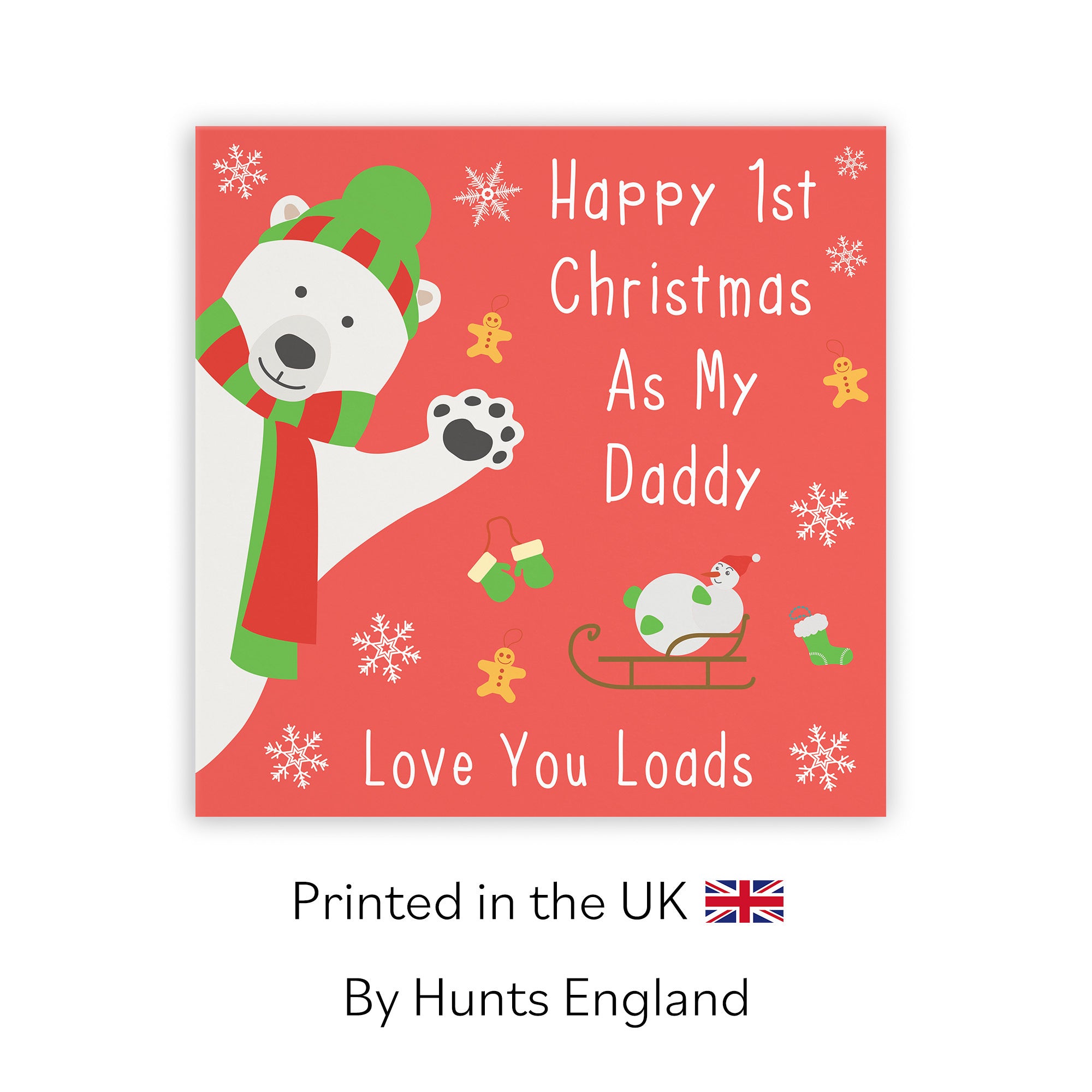 1st Christmas As My Daddy Card Iconic - Default Title (TH02359)