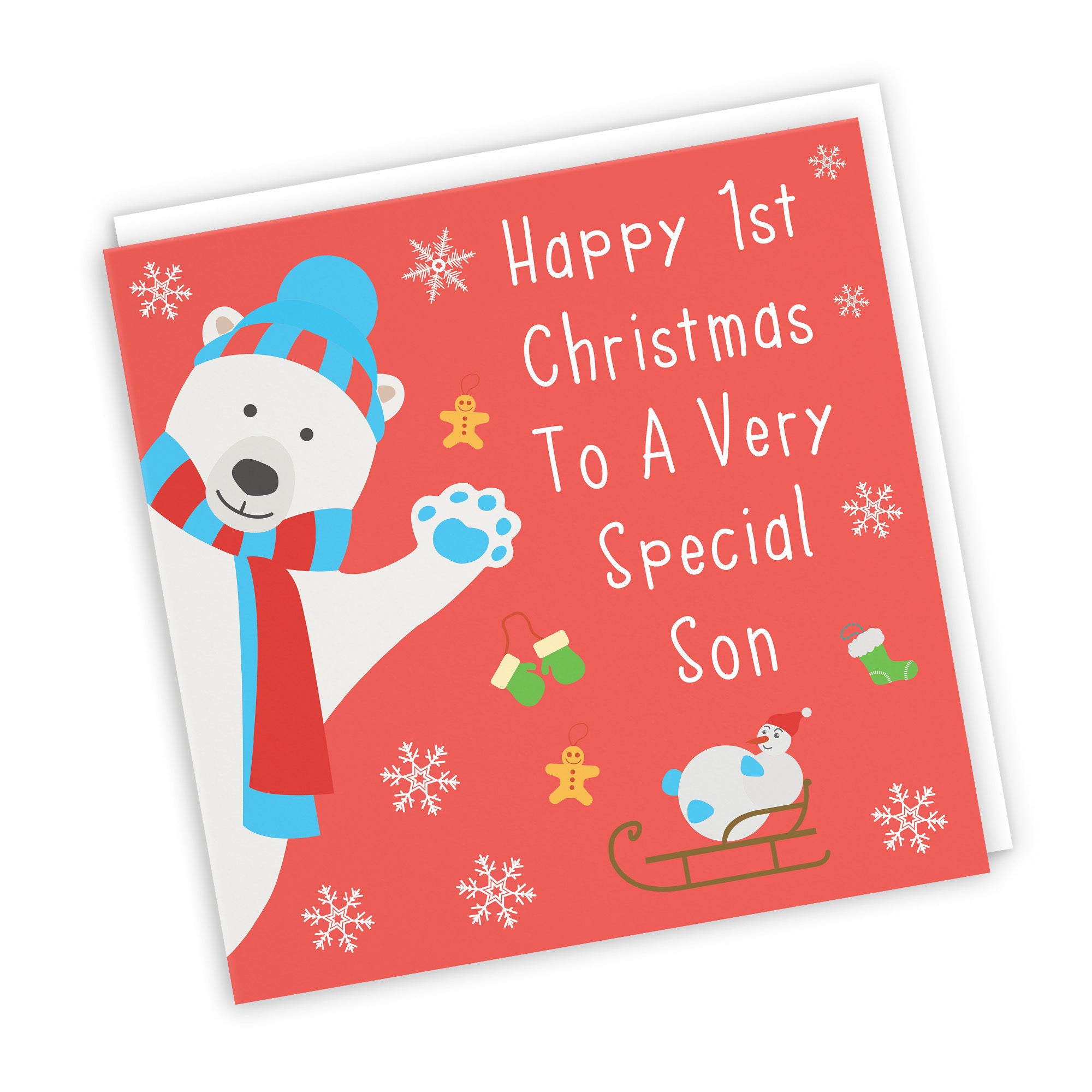 Son's 1st Christmas Card Iconic - Default Title (TH02363)
