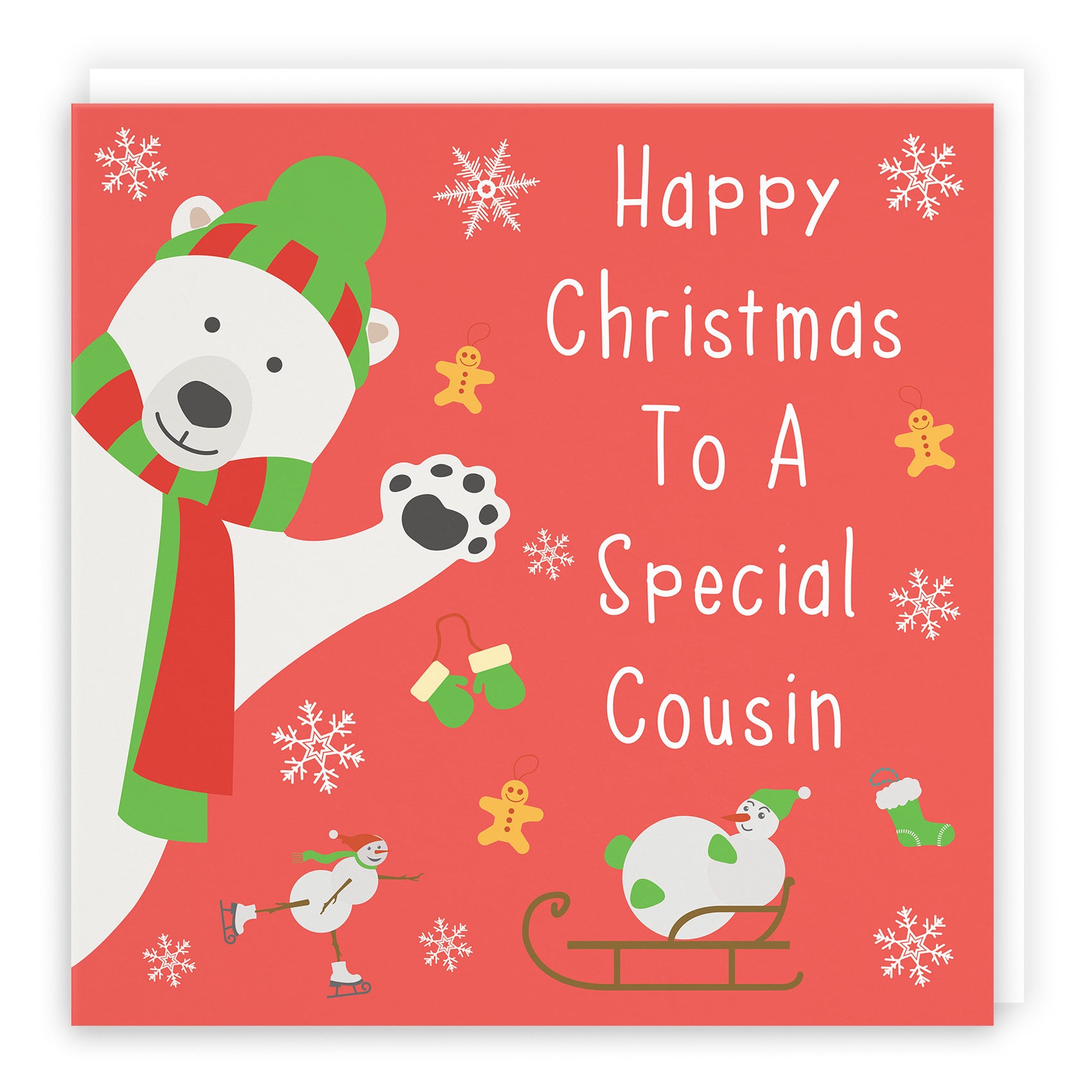 Cousin Christmas Card Iconic - Default Title (TH02376)