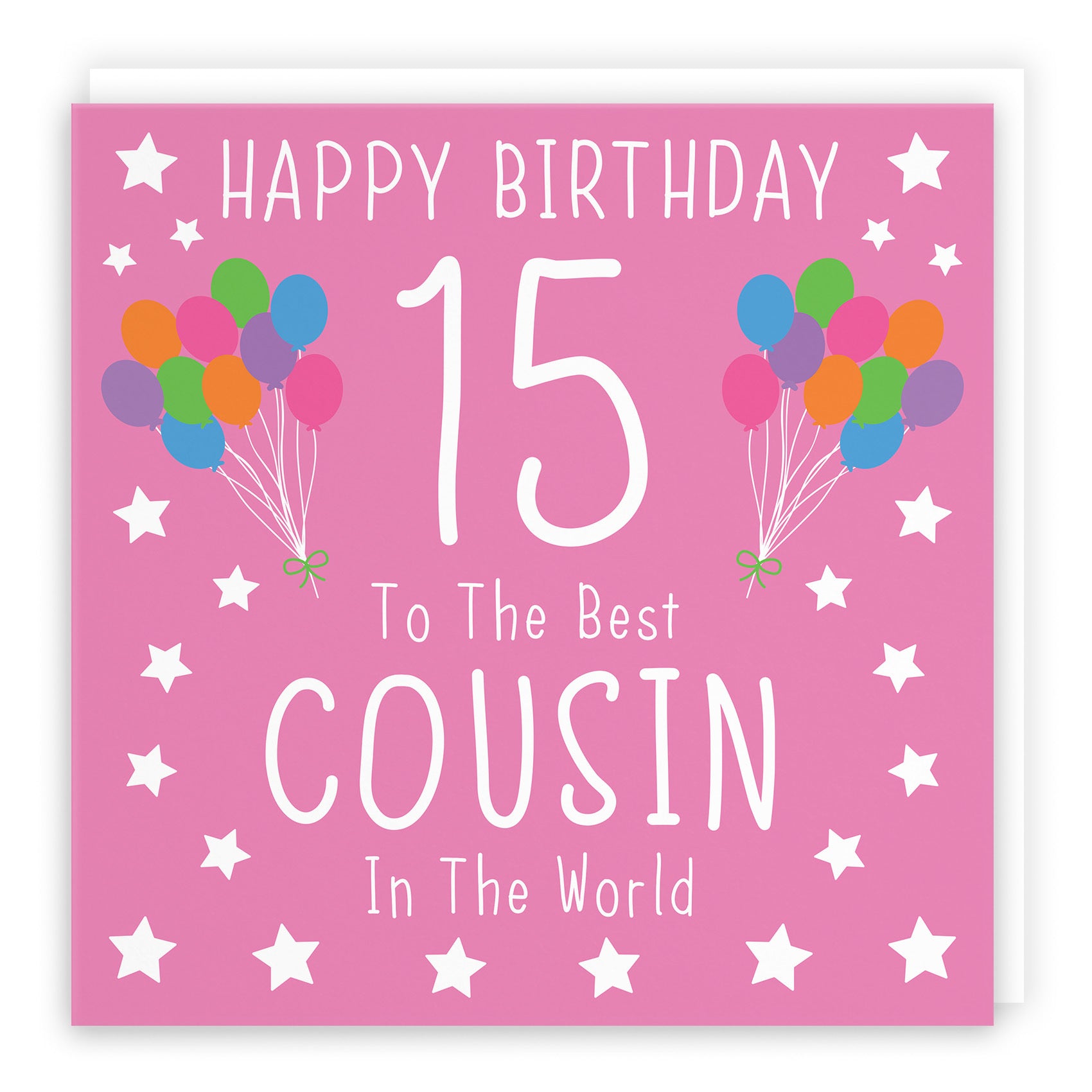 15th Cousin Female Birthday Card Iconic - Default Title (TH02378)