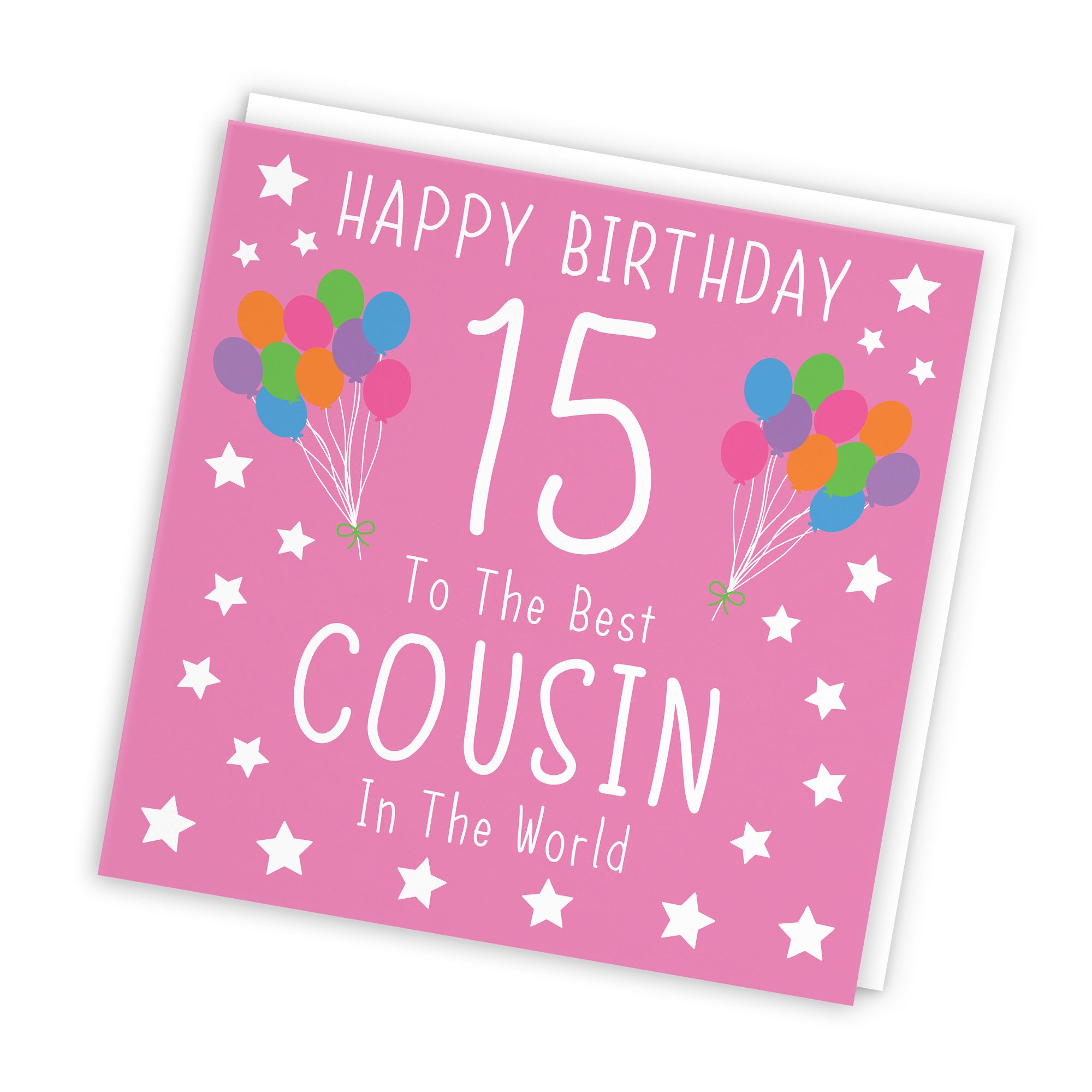 15th Cousin Female Birthday Card Iconic - Default Title (TH02378)