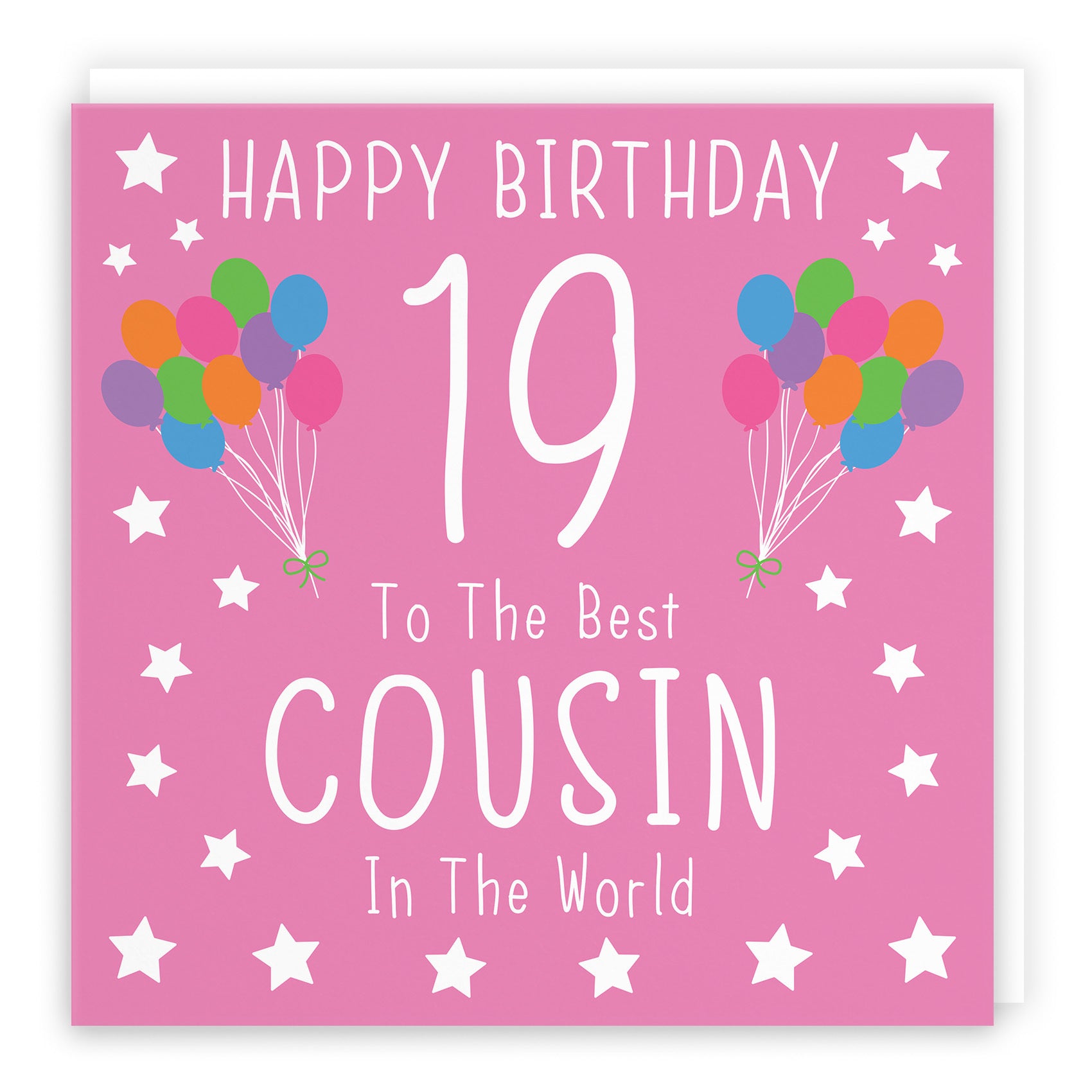 19th Cousin Female Birthday Card Iconic - Default Title (TH02379)