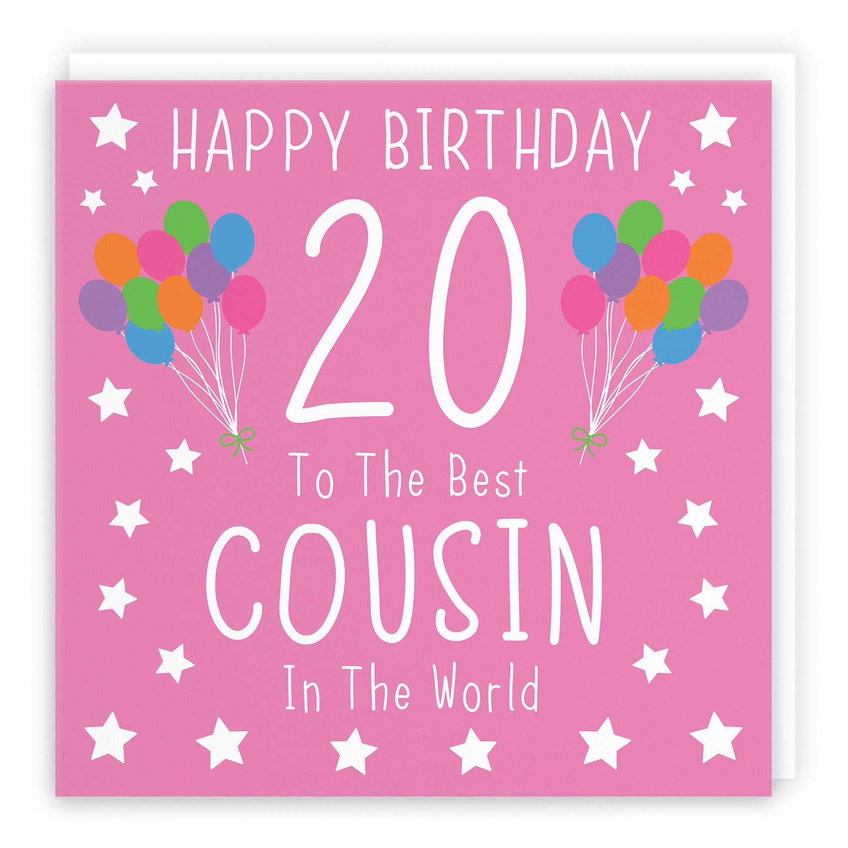 20th Cousin Female Birthday Card Iconic - Default Title (TH02380)