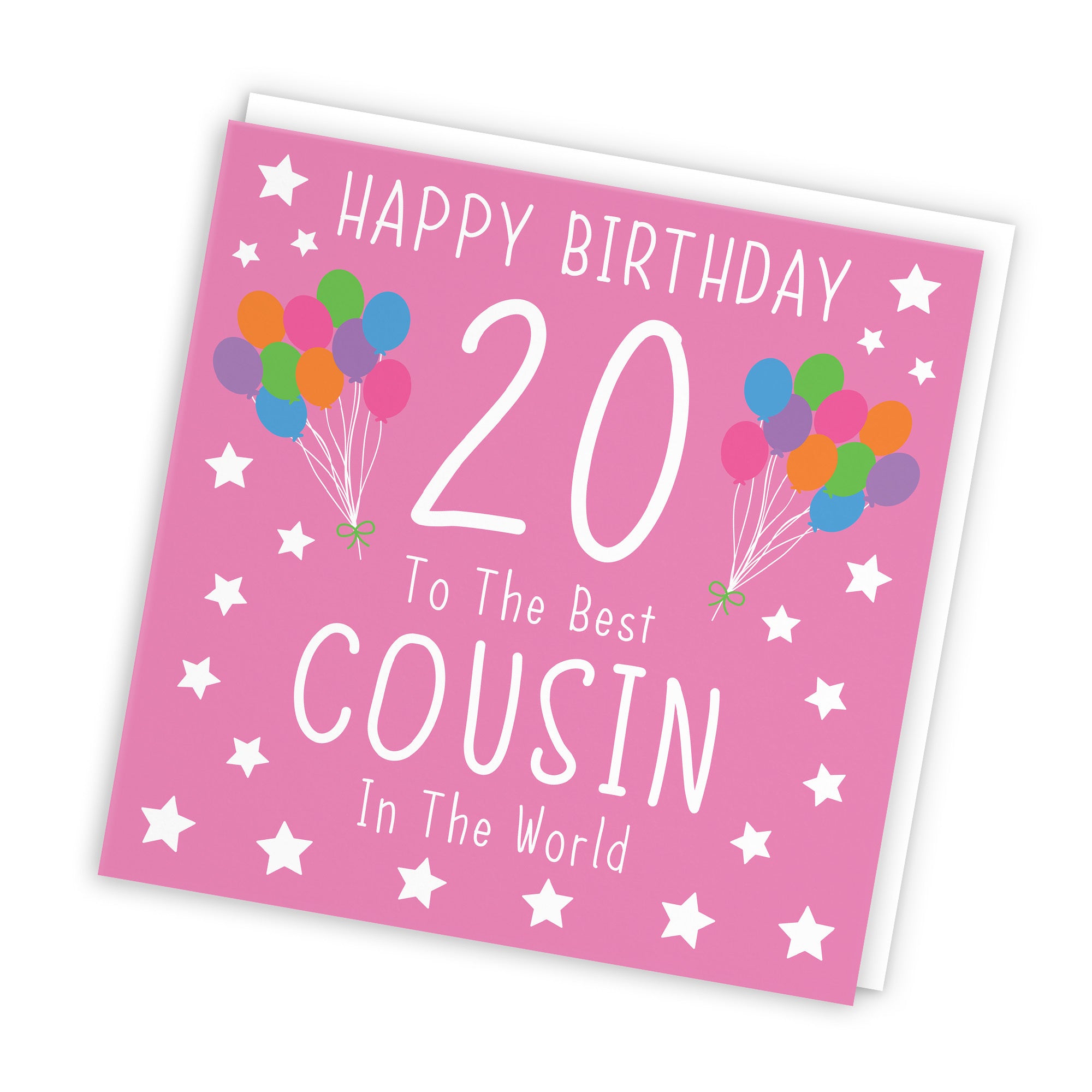 20th Cousin Female Birthday Card Iconic - Default Title (TH02380)