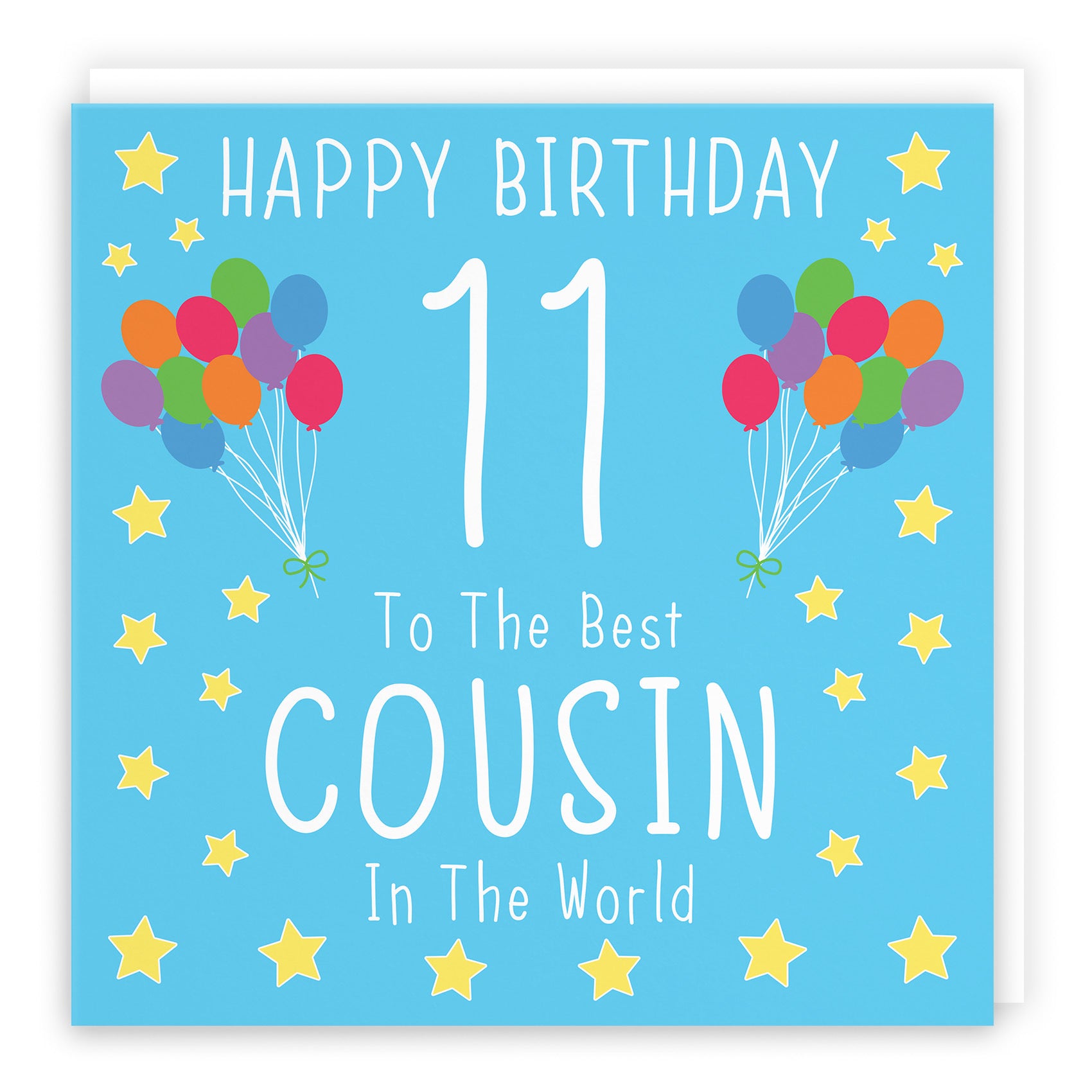 11th Cousin Male Birthday Card Iconic - Default Title (TH02381)