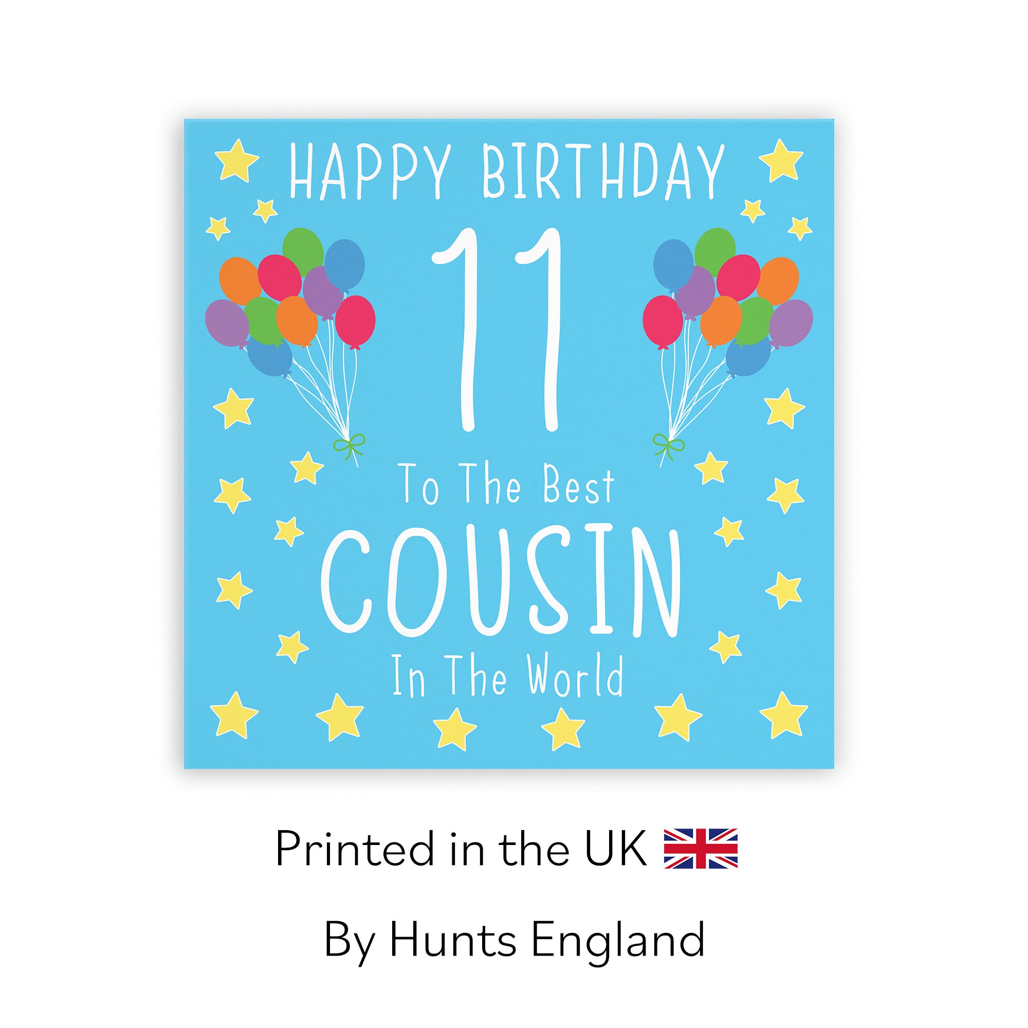 11th Cousin Male Birthday Card Iconic - Default Title (TH02381)