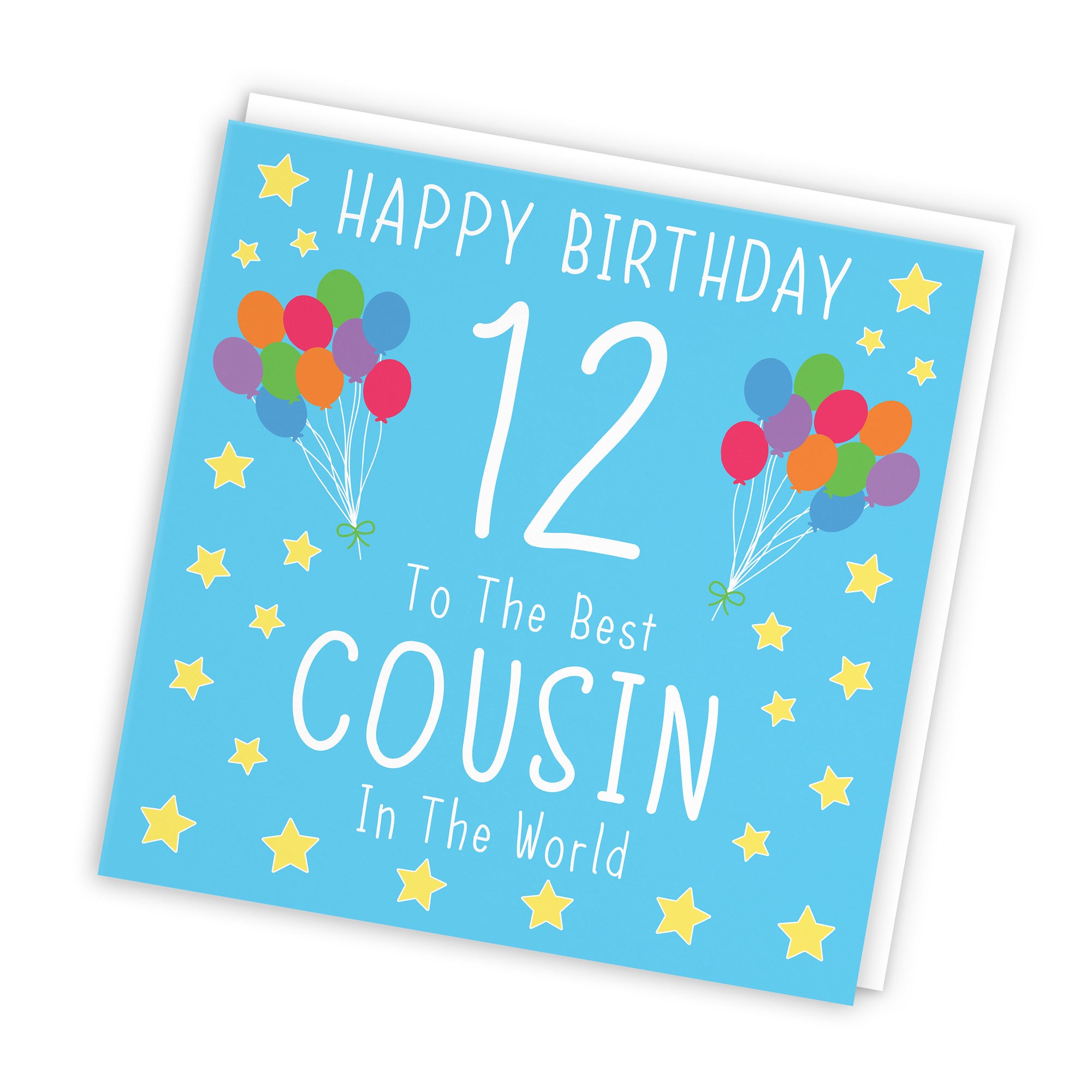 12th Cousin Male Birthday Card Iconic - Default Title (TH02382)