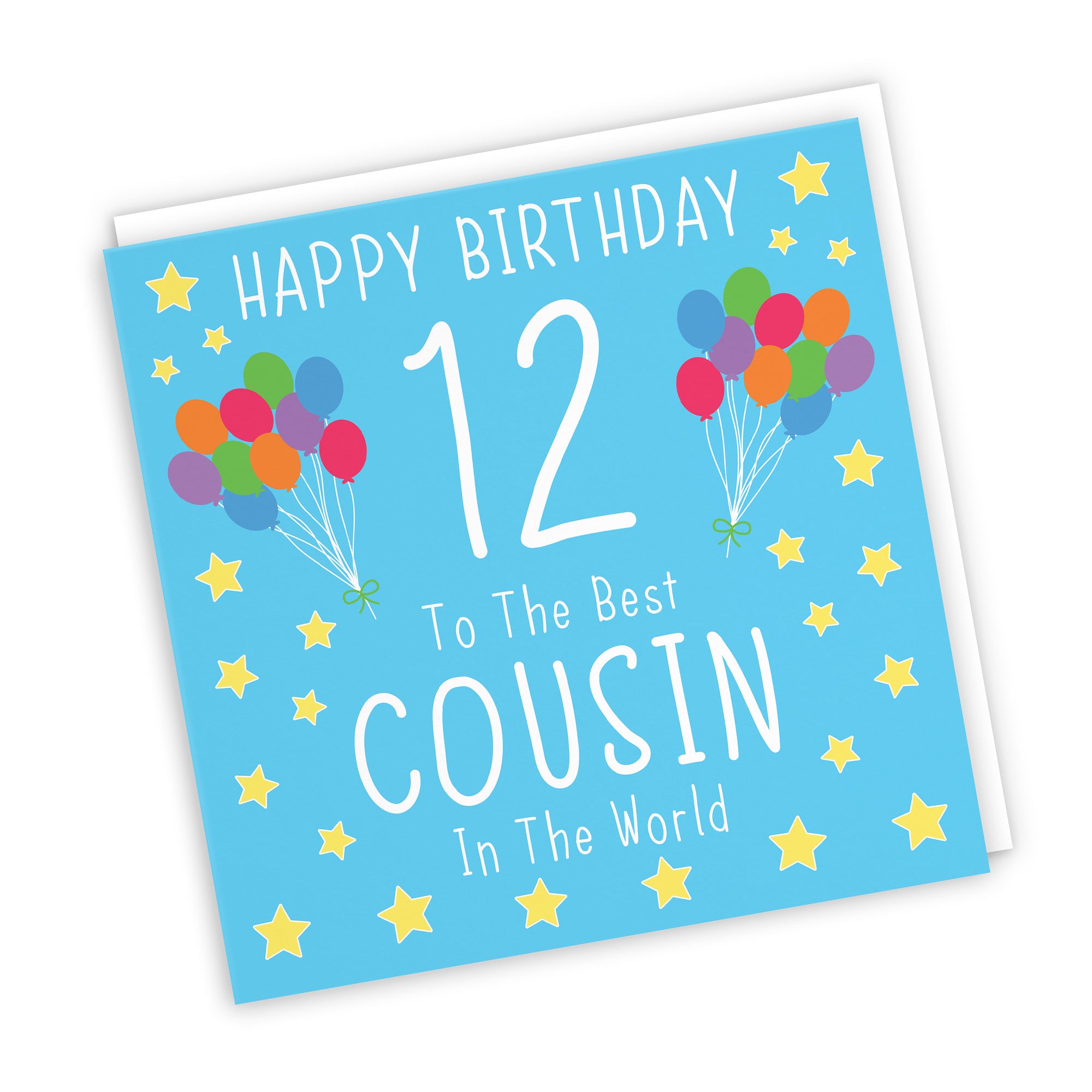 12th Cousin Male Birthday Card Iconic - Default Title (TH02382)