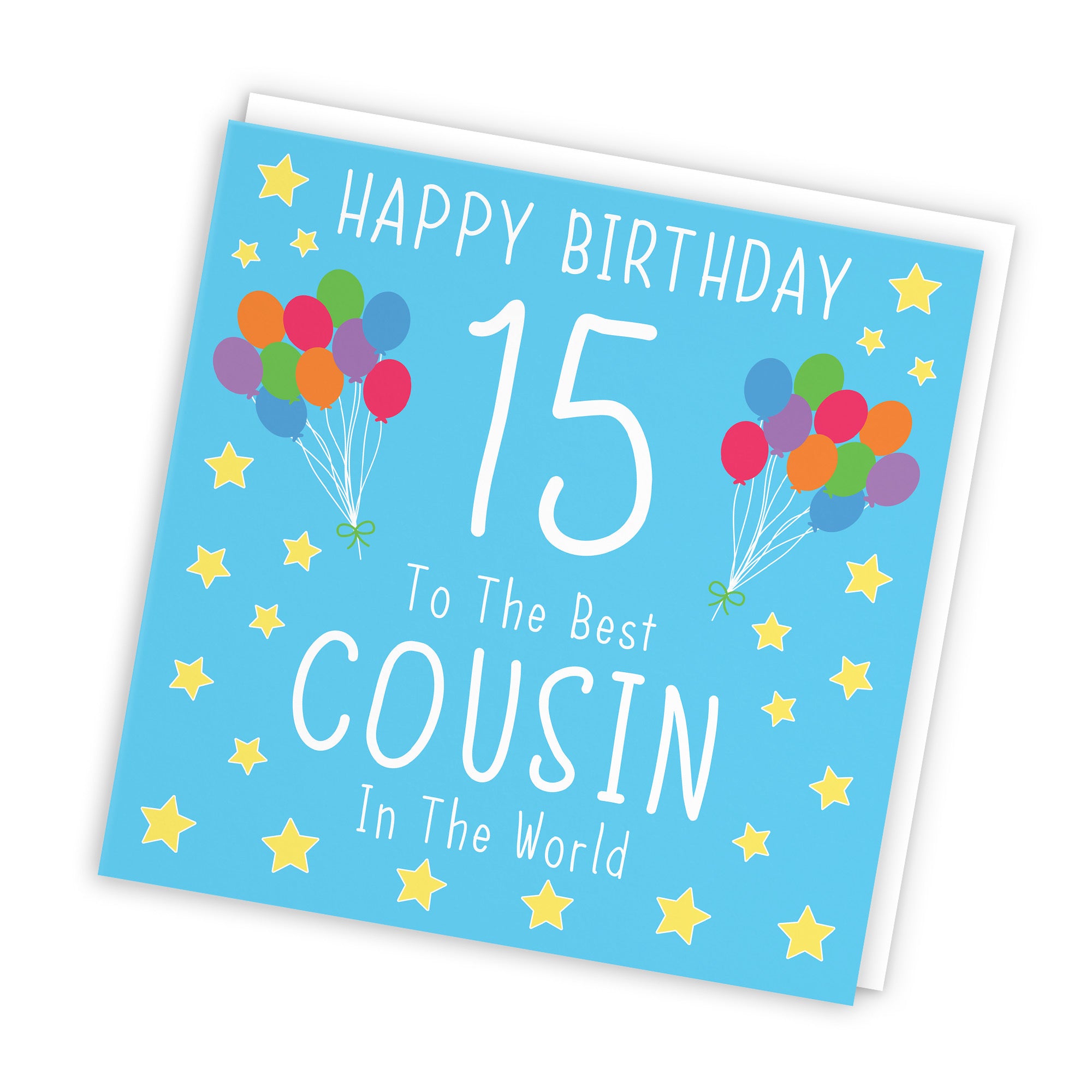 15th Cousin Male Birthday Card Iconic - Default Title (TH02383)