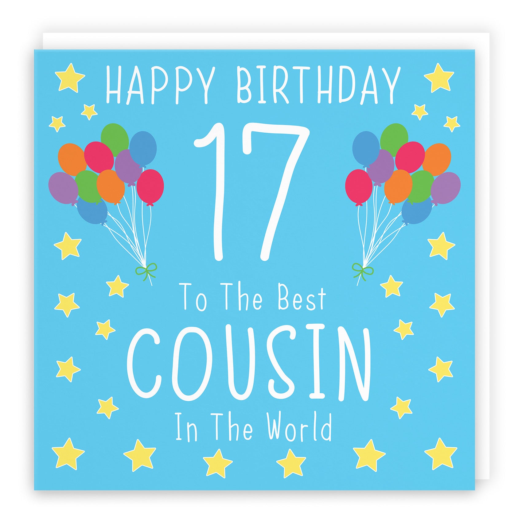 17th Cousin Male Birthday Card Iconic - Default Title (TH02384)