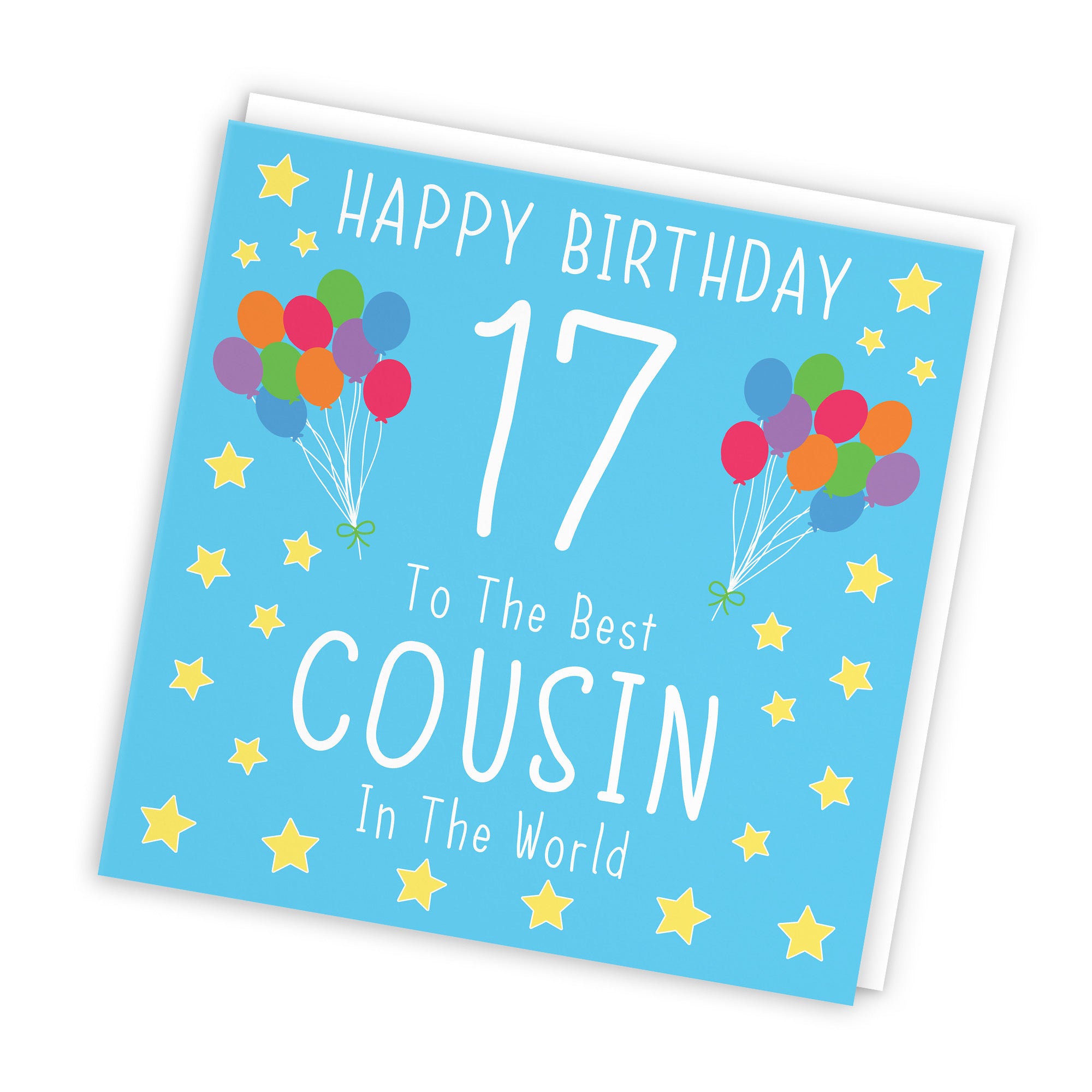 17th Cousin Male Birthday Card Iconic - Default Title (TH02384)