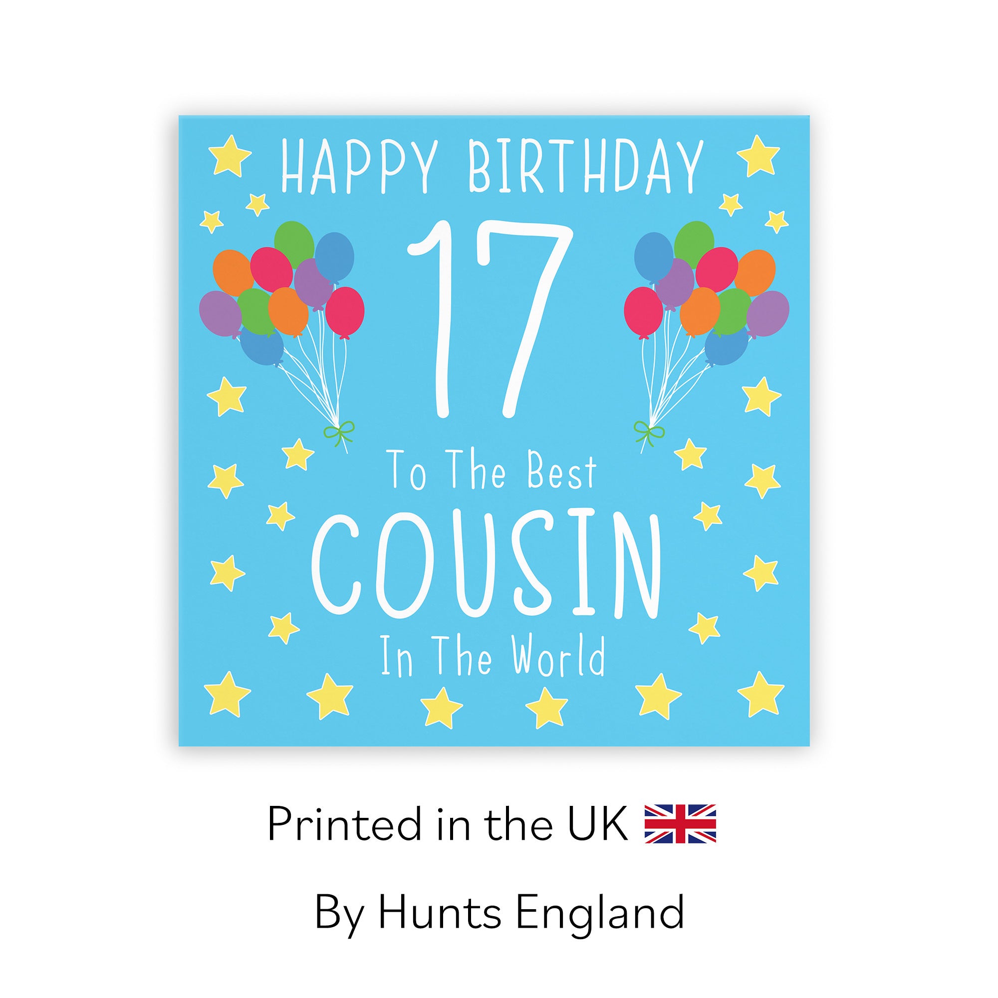 17th Cousin Male Birthday Card Iconic - Default Title (TH02384)