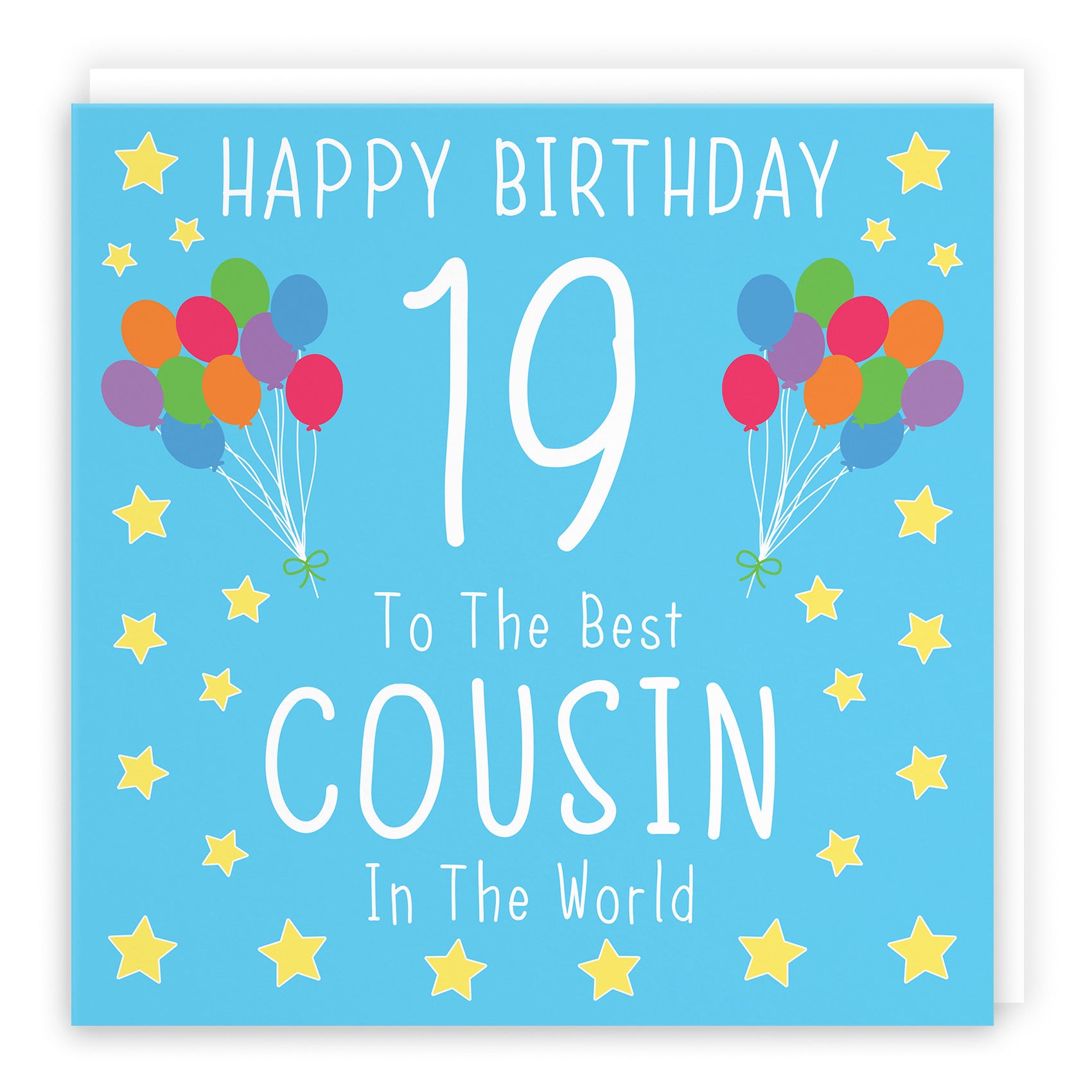 19th Cousin Male Birthday Card Iconic - Default Title (TH02385)