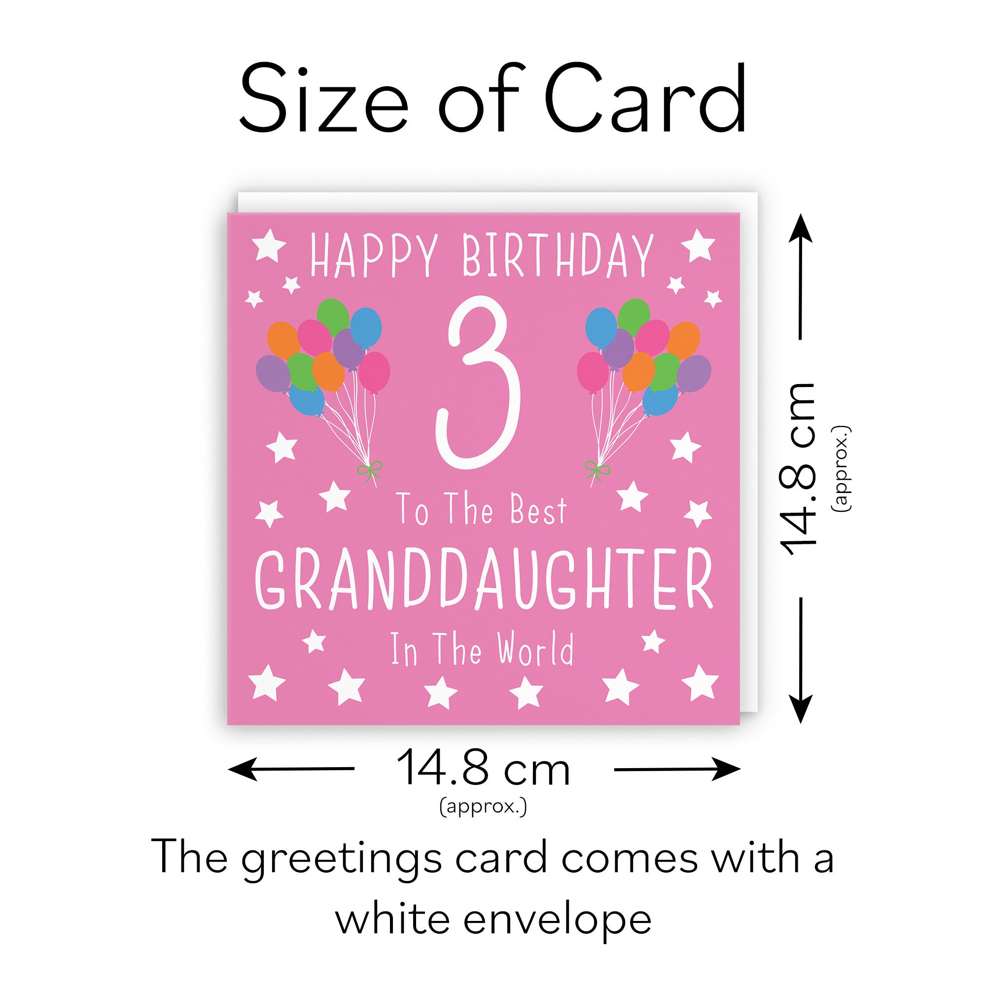 3rd Granddaughter Birthday Card Iconic - Default Title (TH02389)