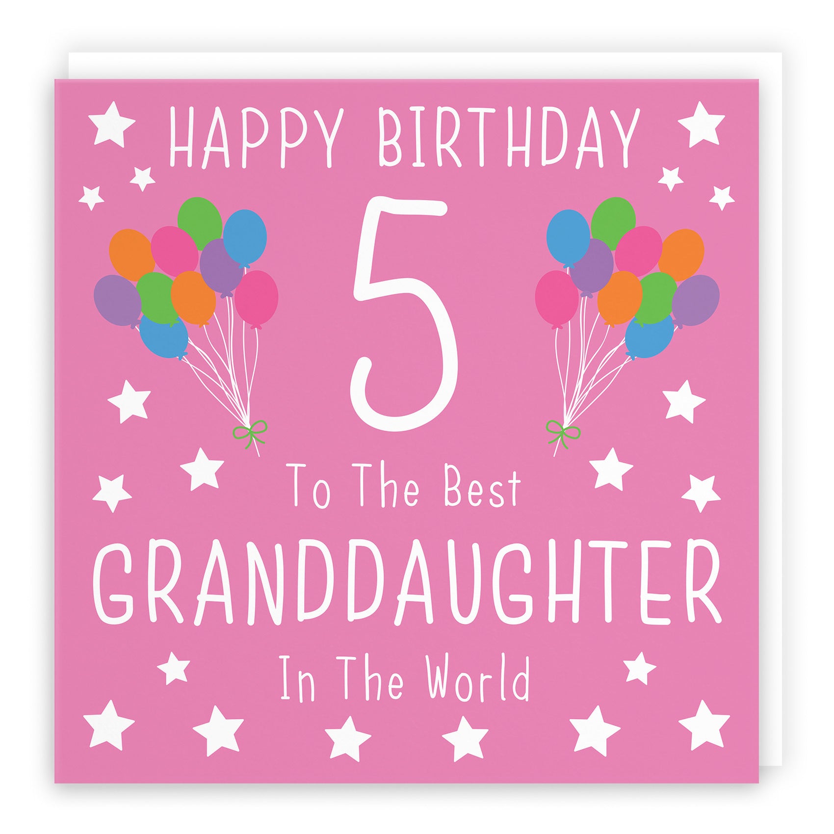 5th Granddaughter Birthday Card Iconic - Default Title (TH02390)