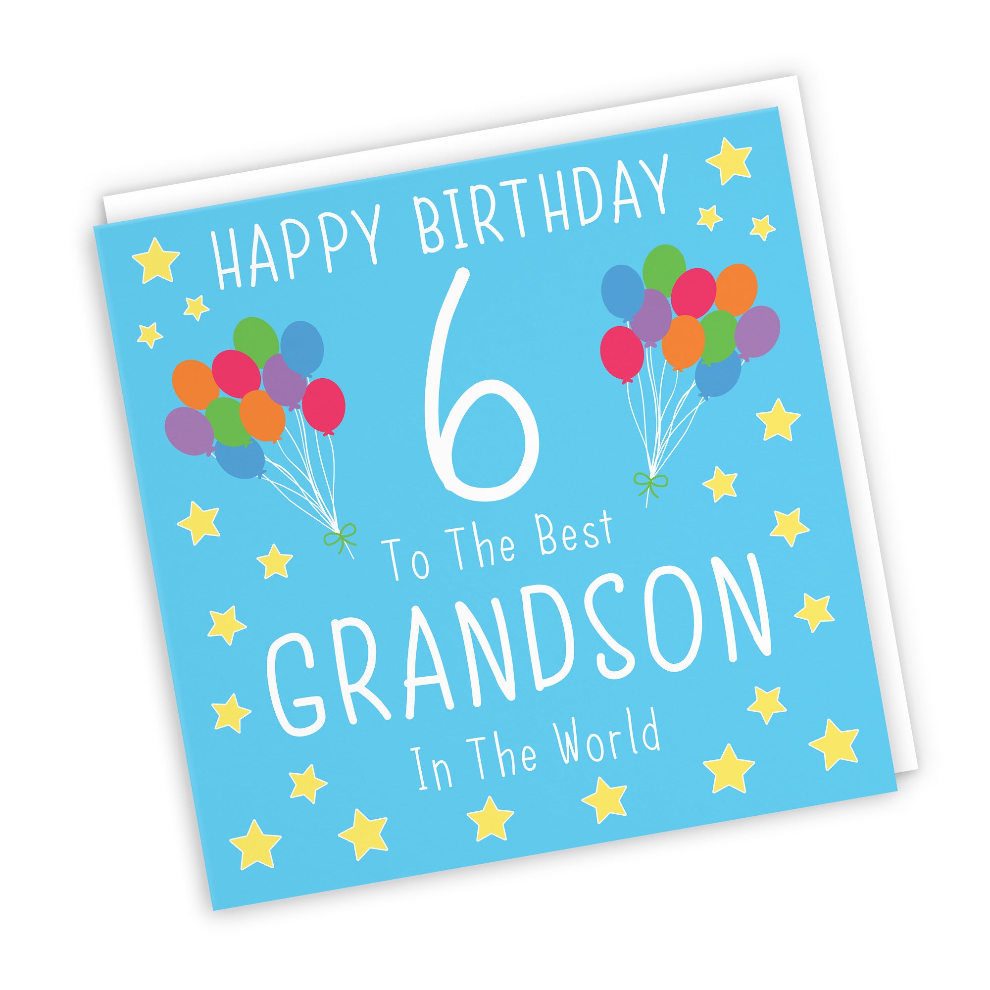 6th Grandson Birthday Card Iconic - Default Title (TH02392)