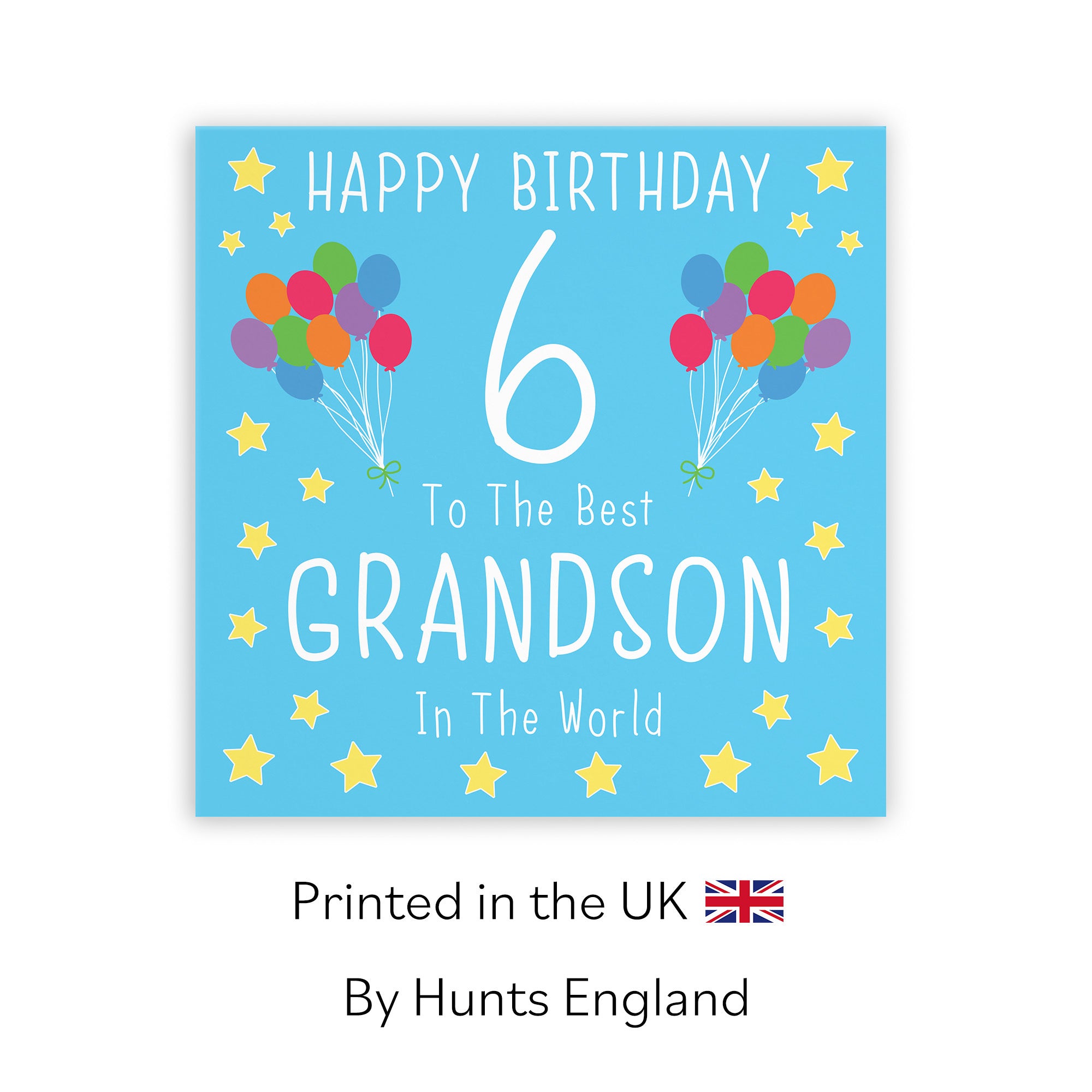 6th Grandson Birthday Card Iconic - Default Title (TH02392)