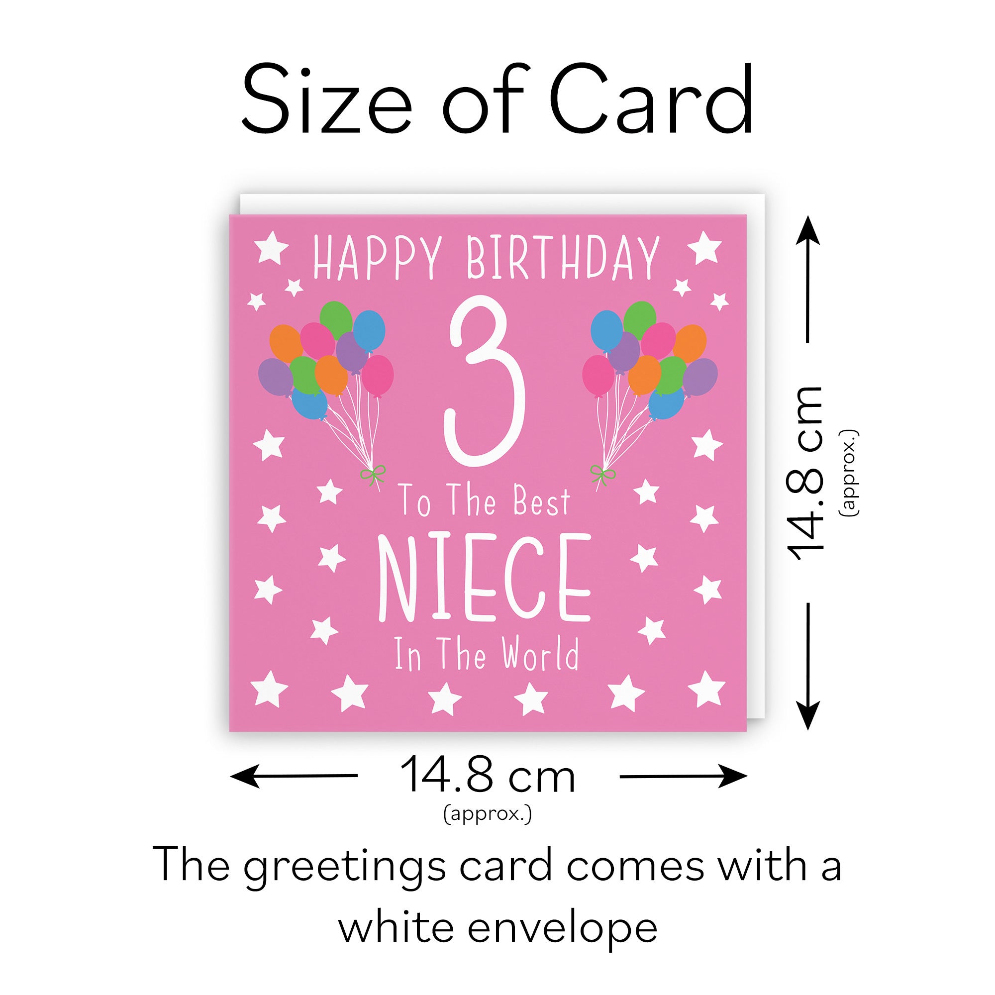 3rd Niece Birthday Card Iconic - Default Title (TH02393)