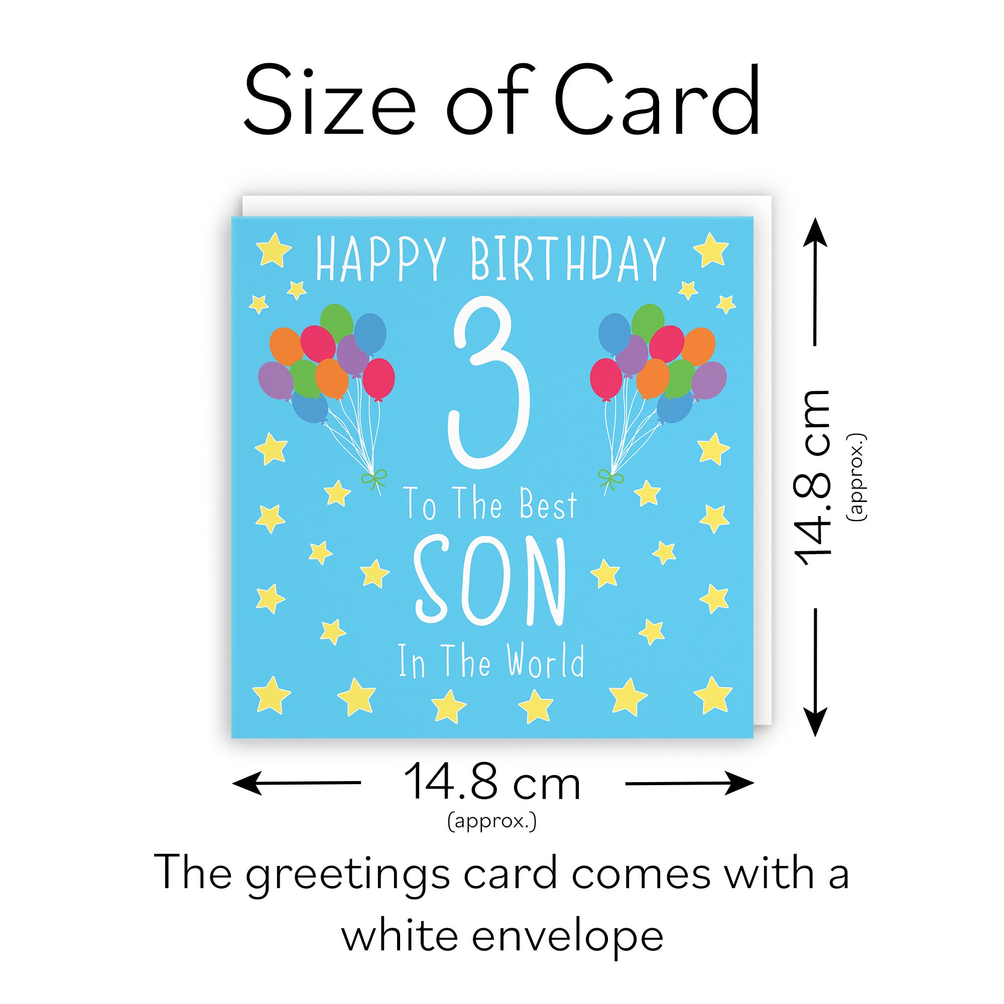 3rd Son Birthday Card Iconic - Default Title (TH02395)