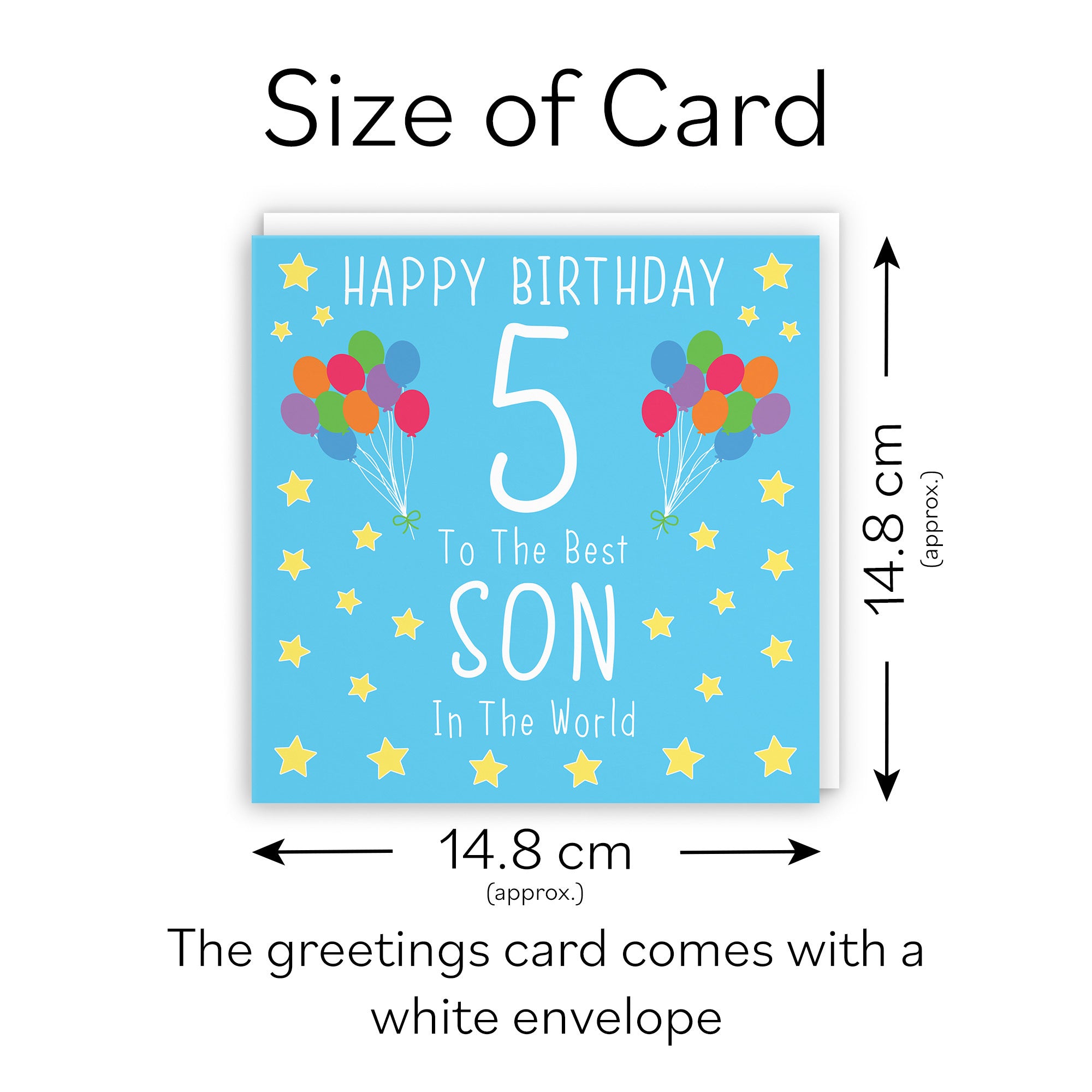 5th Son Birthday Card Iconic - Default Title (TH02396)