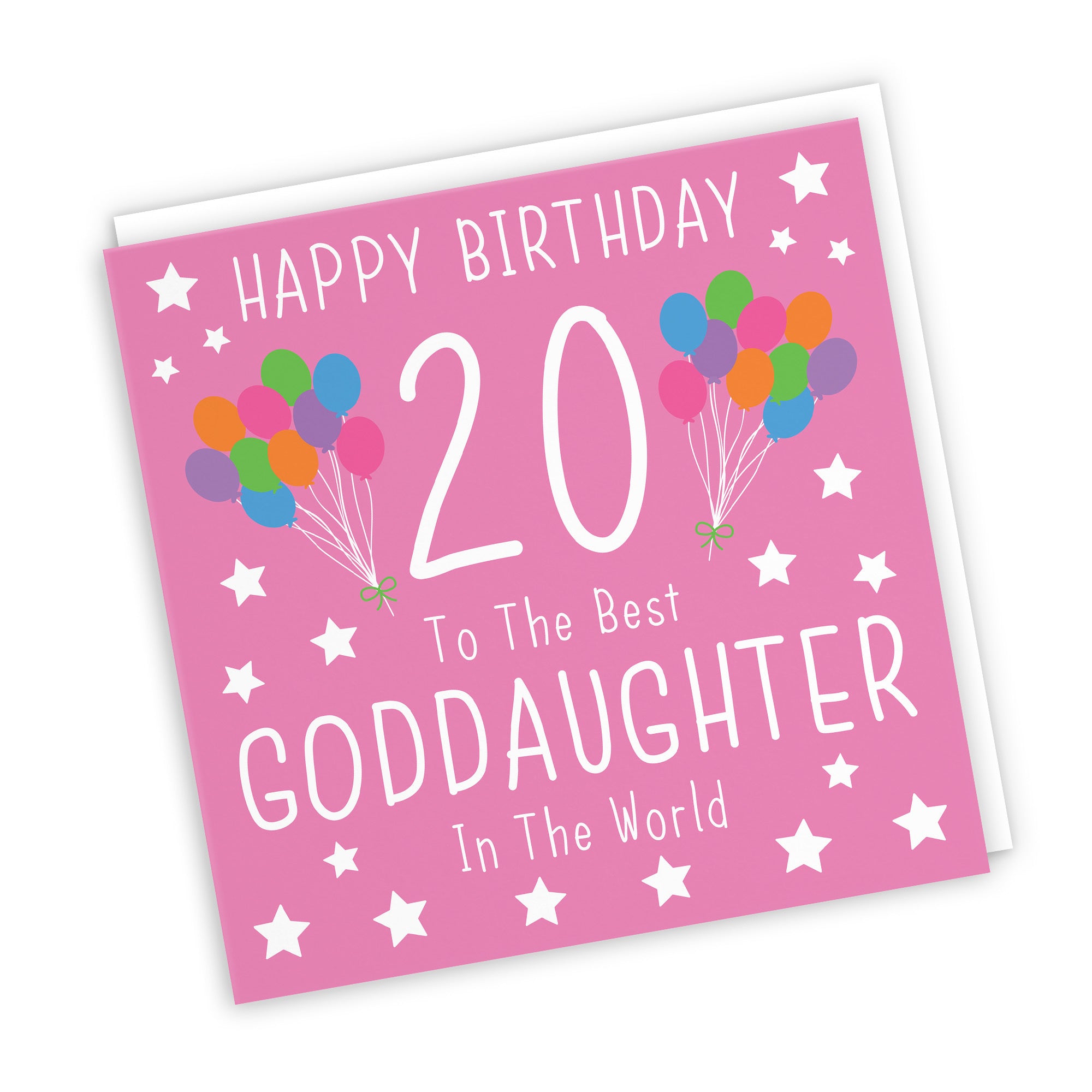 20th Goddaughter Birthday Card Iconic - Default Title (TH02399)