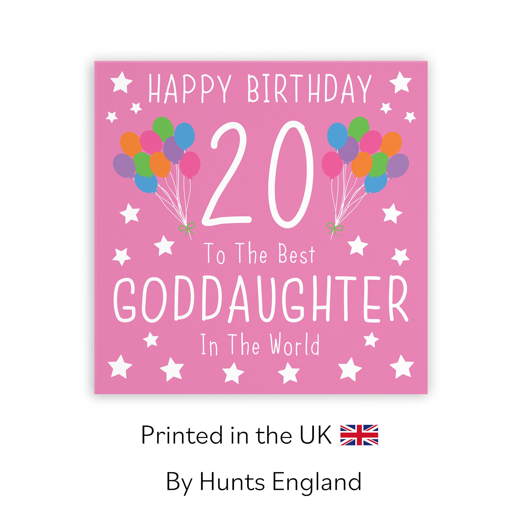 20th Goddaughter Birthday Card Iconic - Default Title (TH02399)