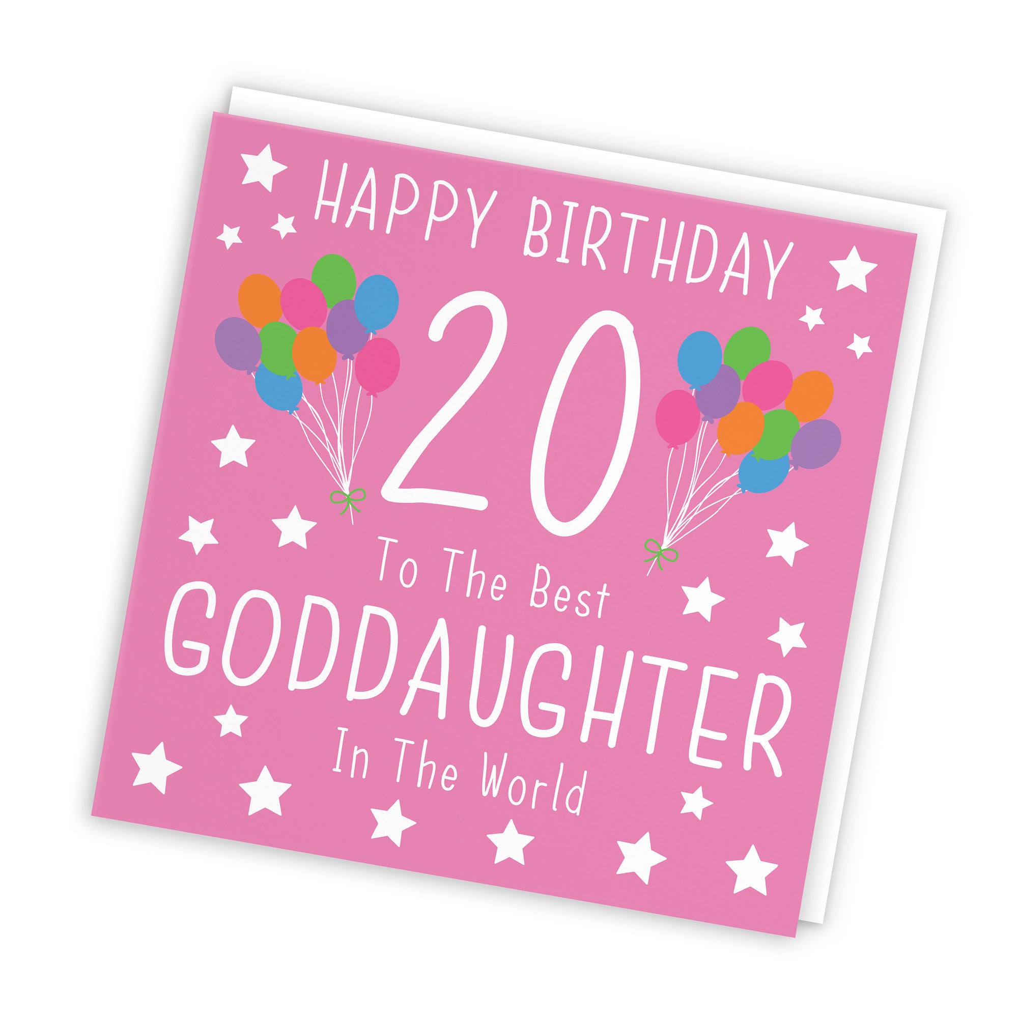 20th Goddaughter Birthday Card Iconic - Default Title (TH02399)