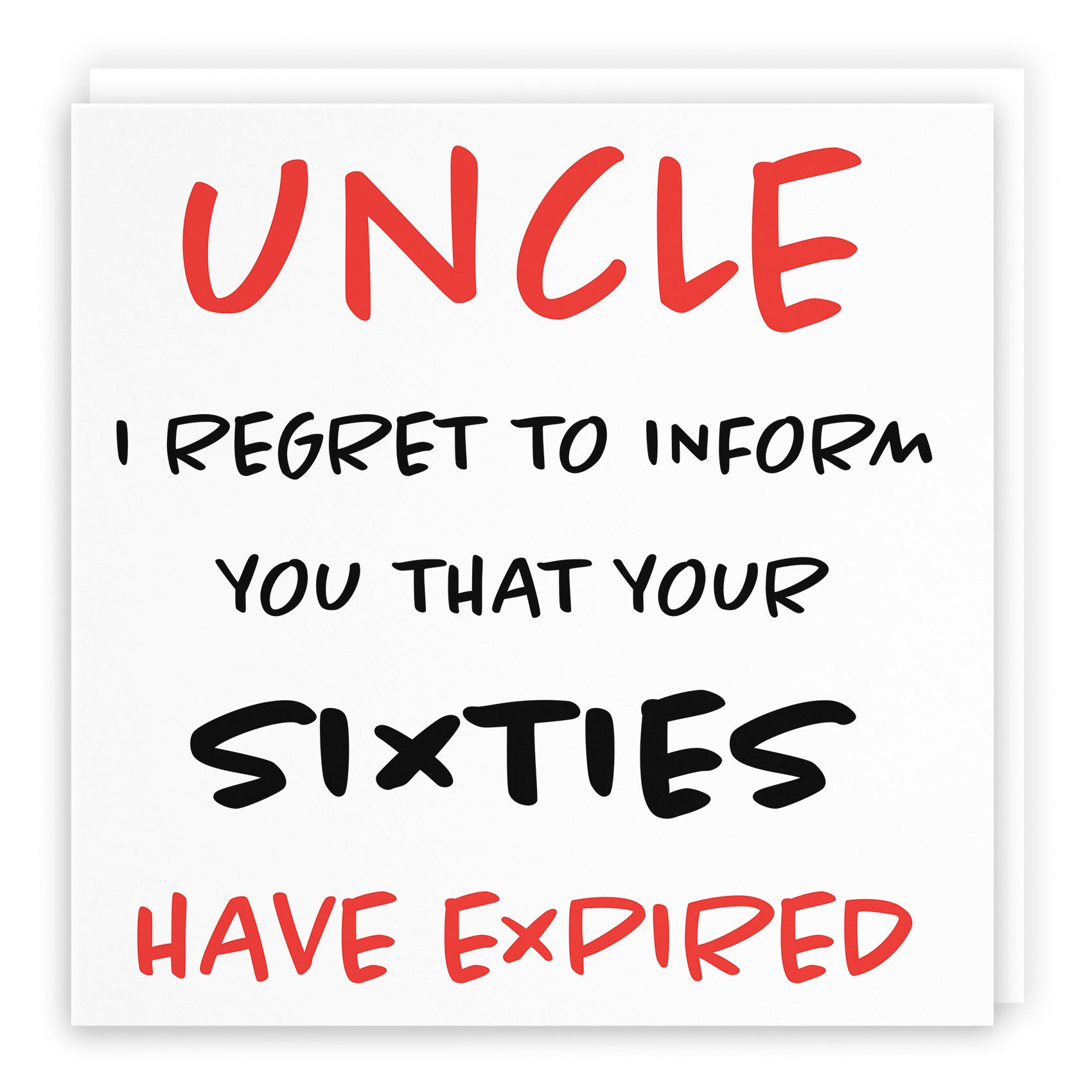 70th Uncle Birthday Card Retro - Default Title (TH02454)