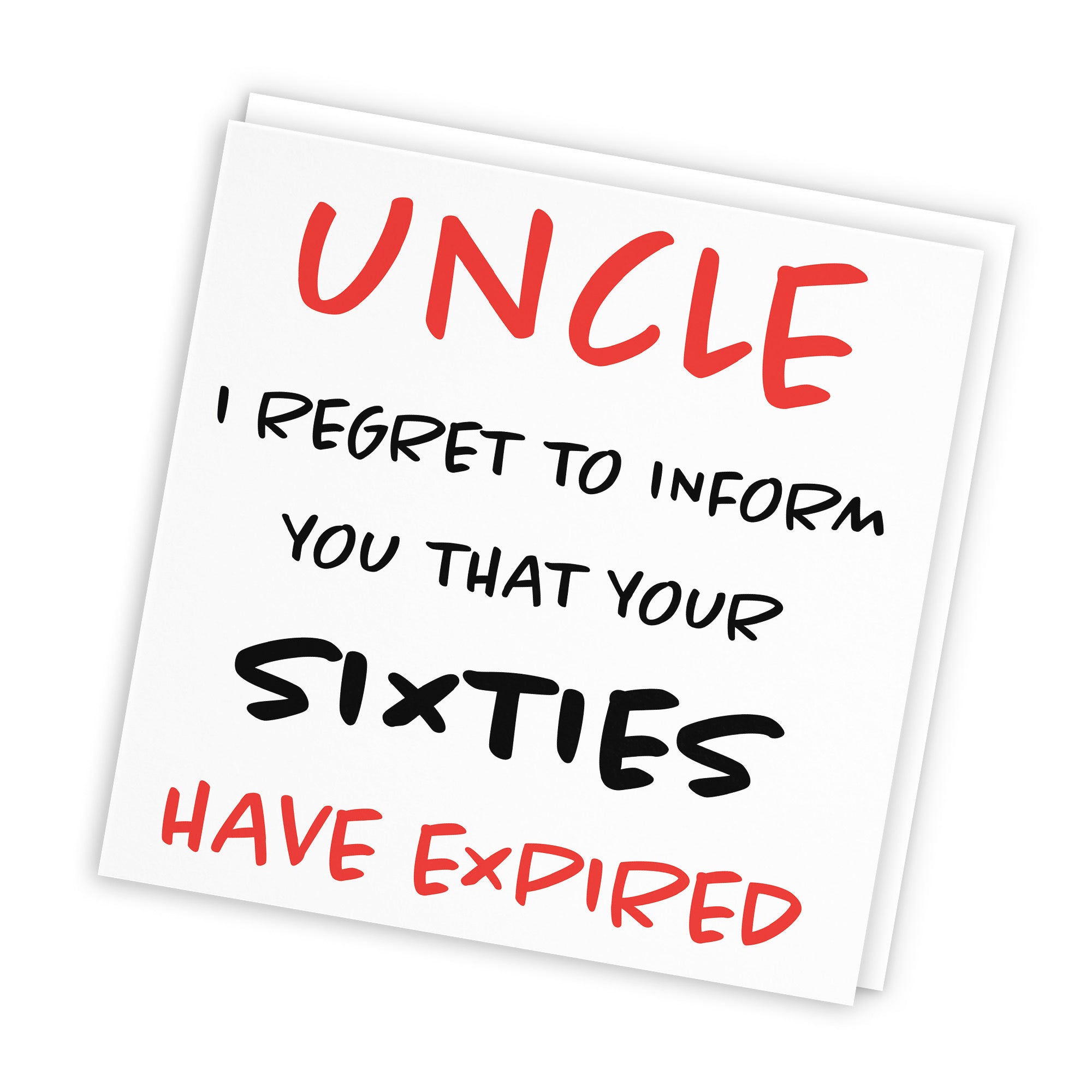 70th Uncle Birthday Card Retro - Default Title (TH02454)