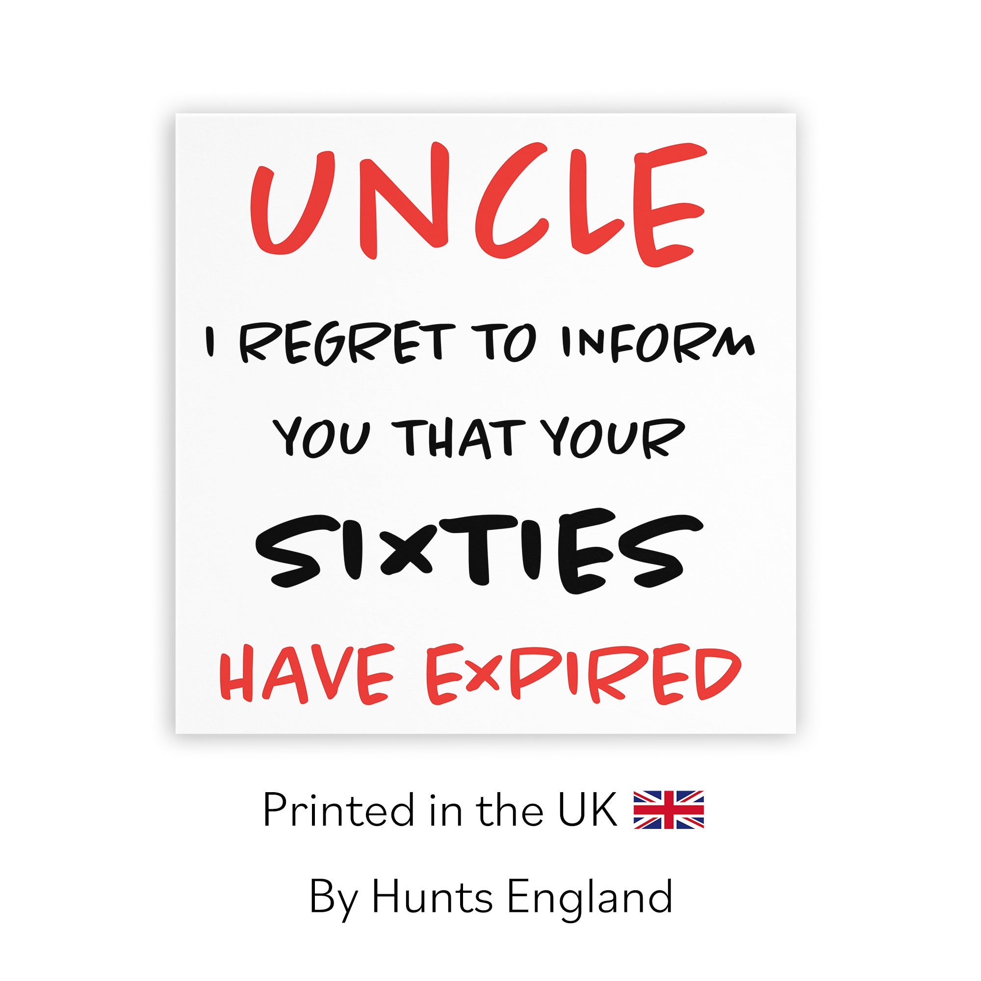 70th Uncle Birthday Card Retro - Default Title (TH02454)