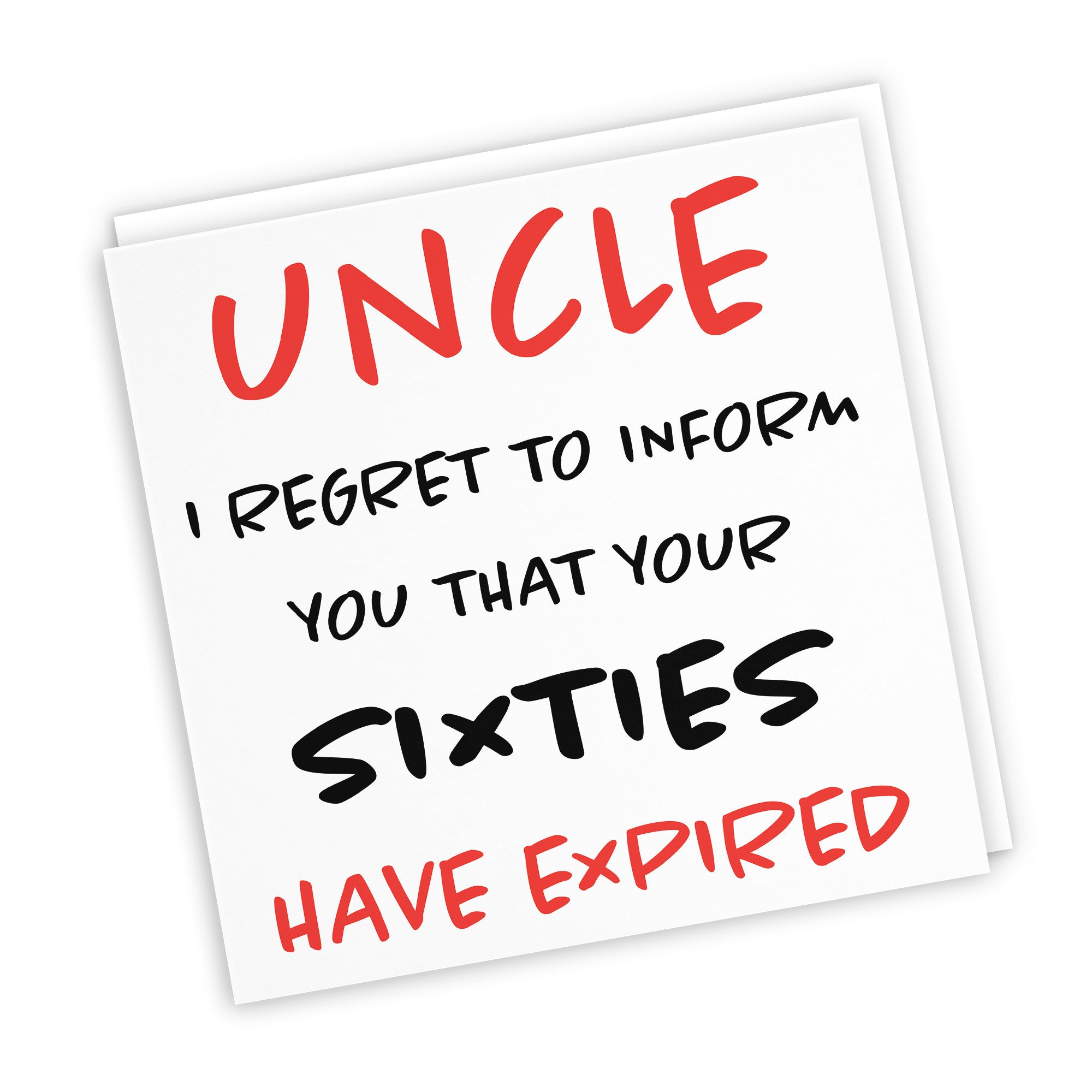 70th Uncle Birthday Card Retro - Default Title (TH02454)
