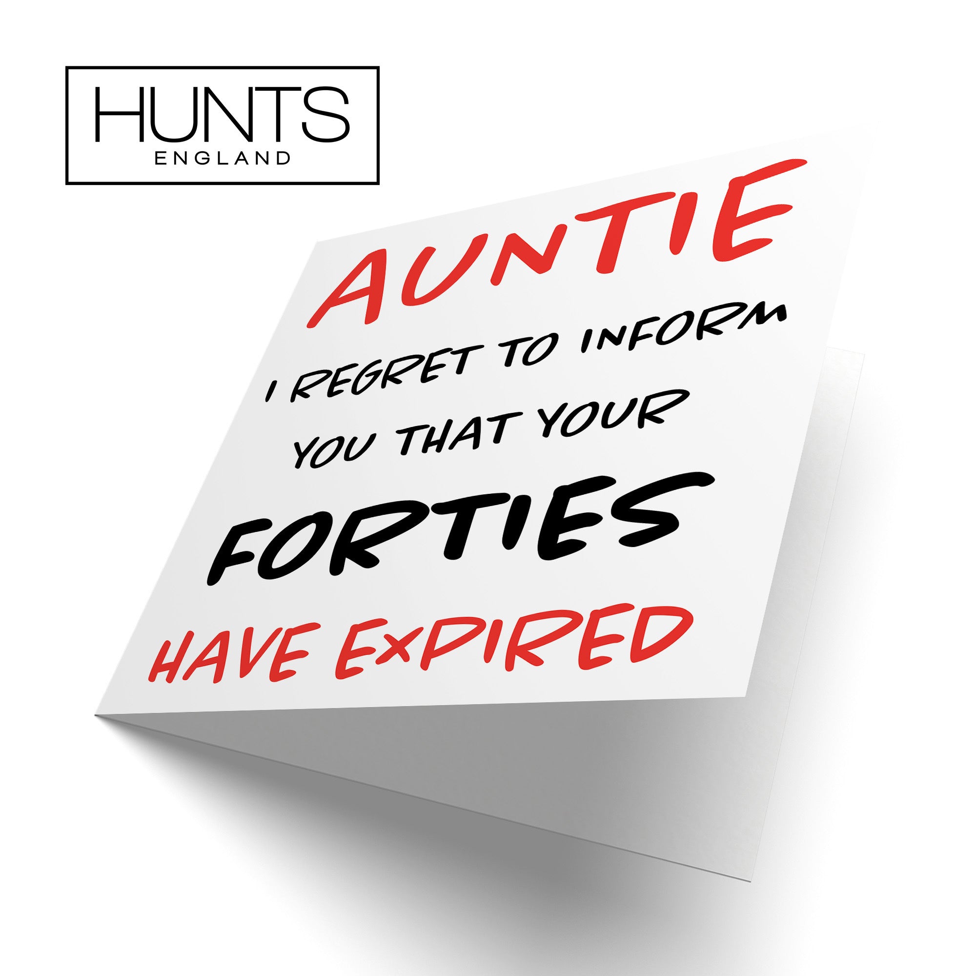50th Auntie Birthday Card Retro - Default Title (TH02456)
