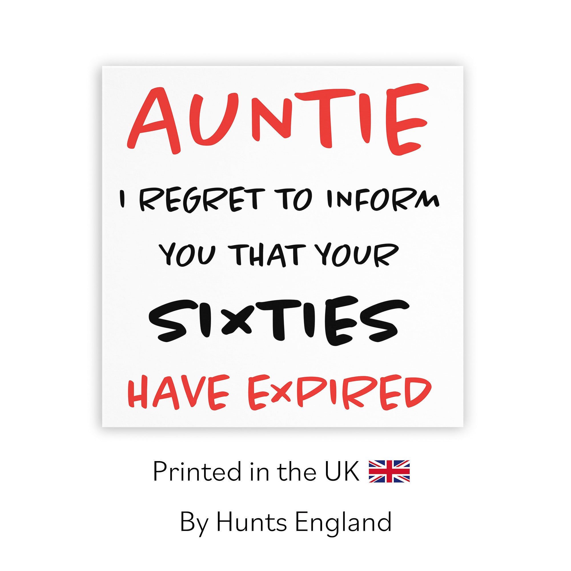 70th Auntie Birthday Card Retro - Default Title (TH02458)