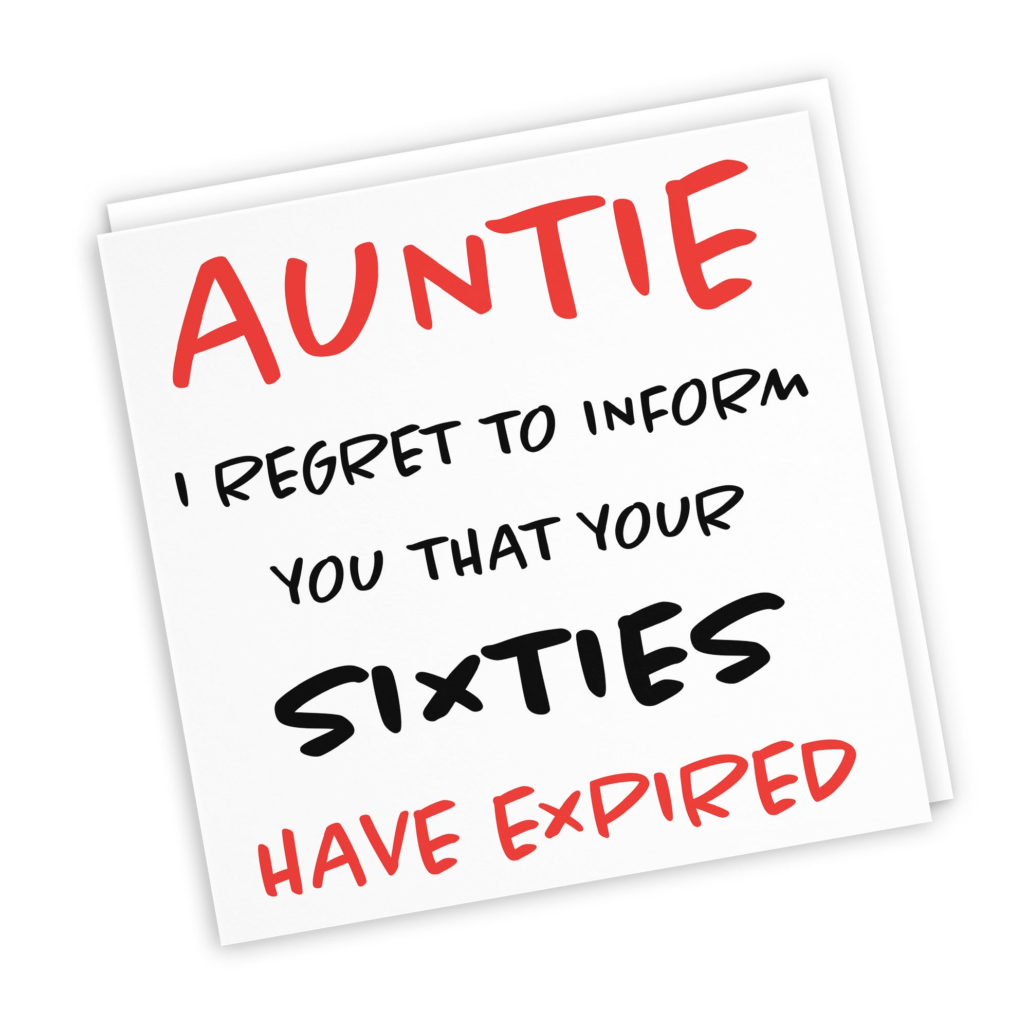 70th Auntie Birthday Card Retro - Default Title (TH02458)