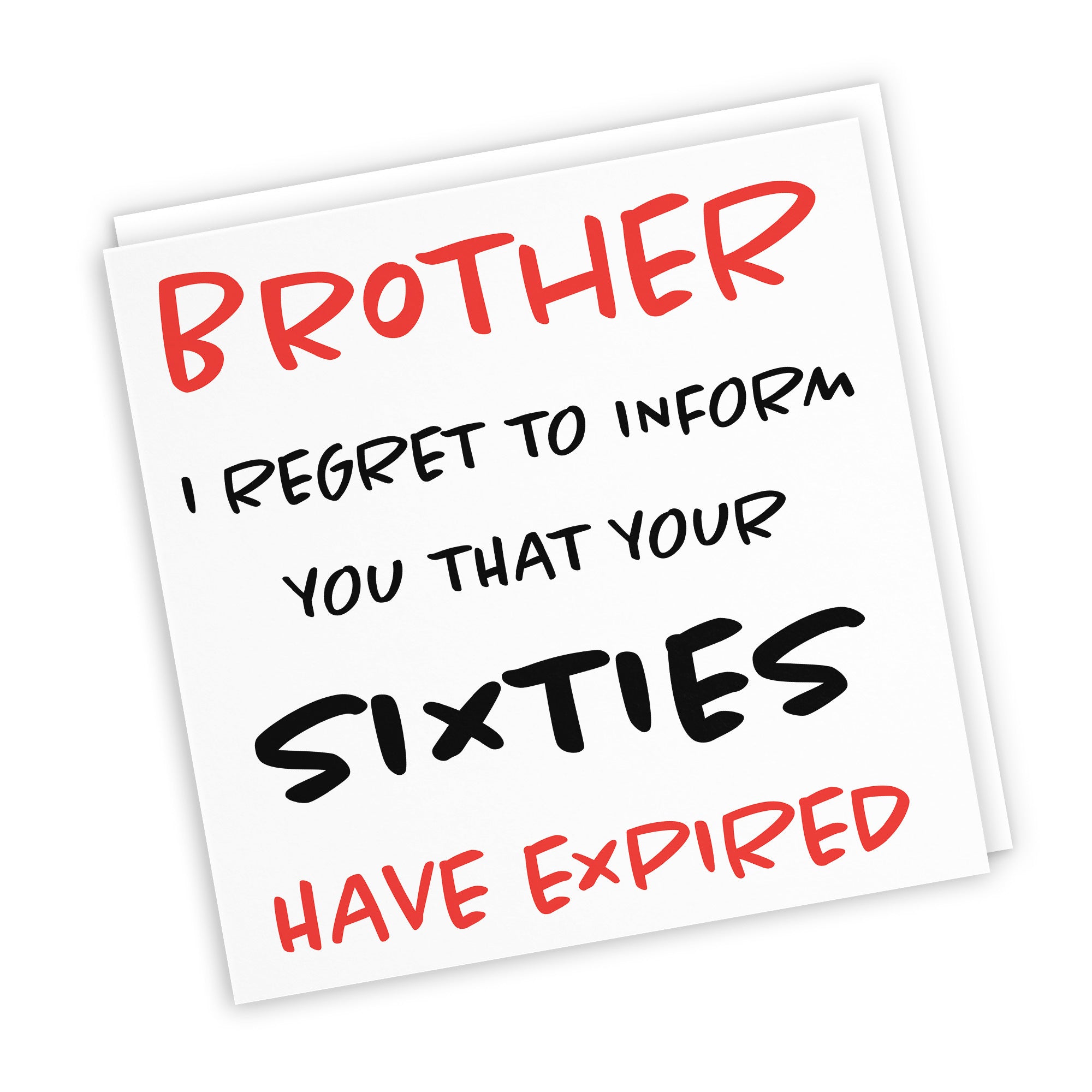 70th Brother Birthday Card Retro - Default Title (TH02459)