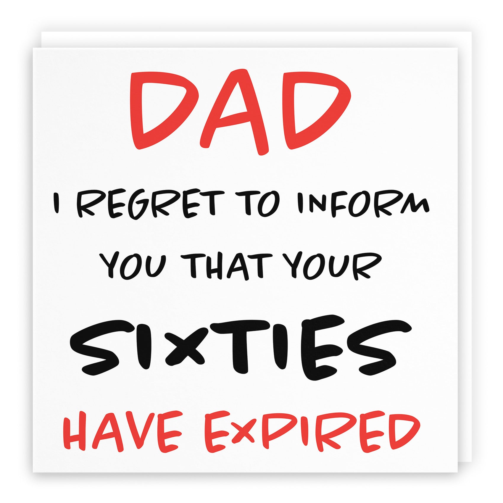 70th Dad Birthday Card Retro - Default Title (TH02462)