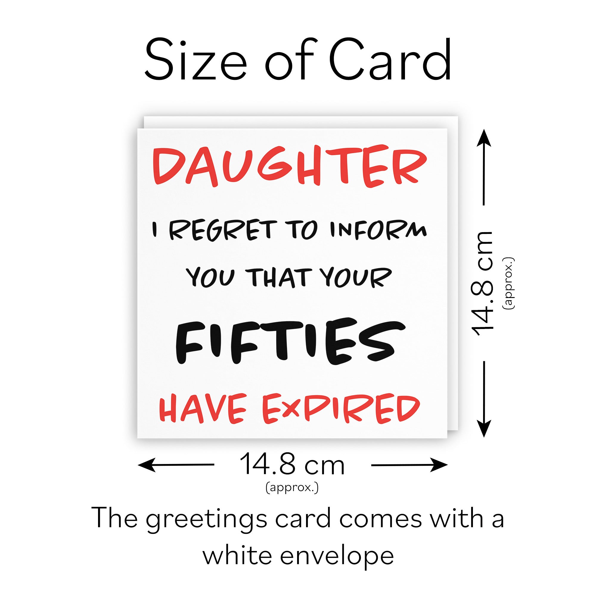 60th Daughter Birthday Card Retro - Default Title (TH02464)
