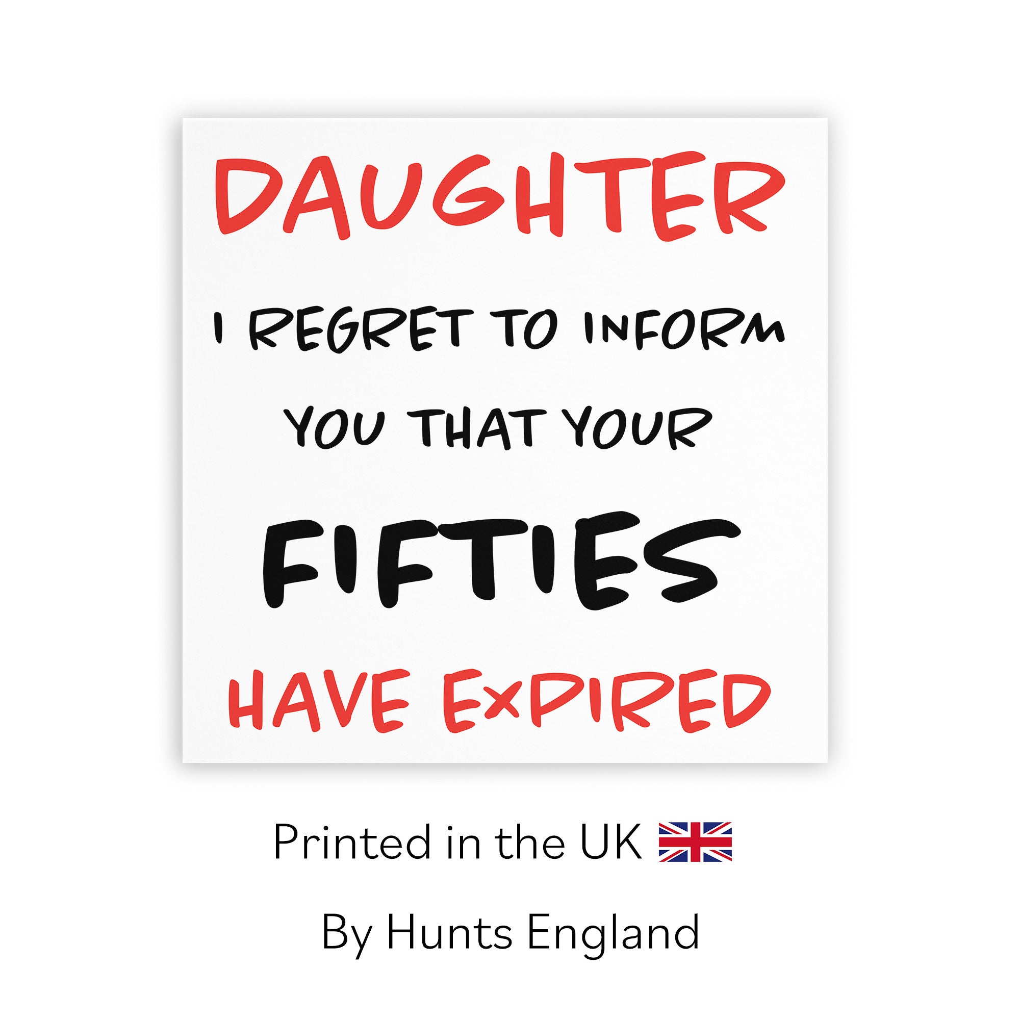 60th Daughter Birthday Card Retro - Default Title (TH02464)