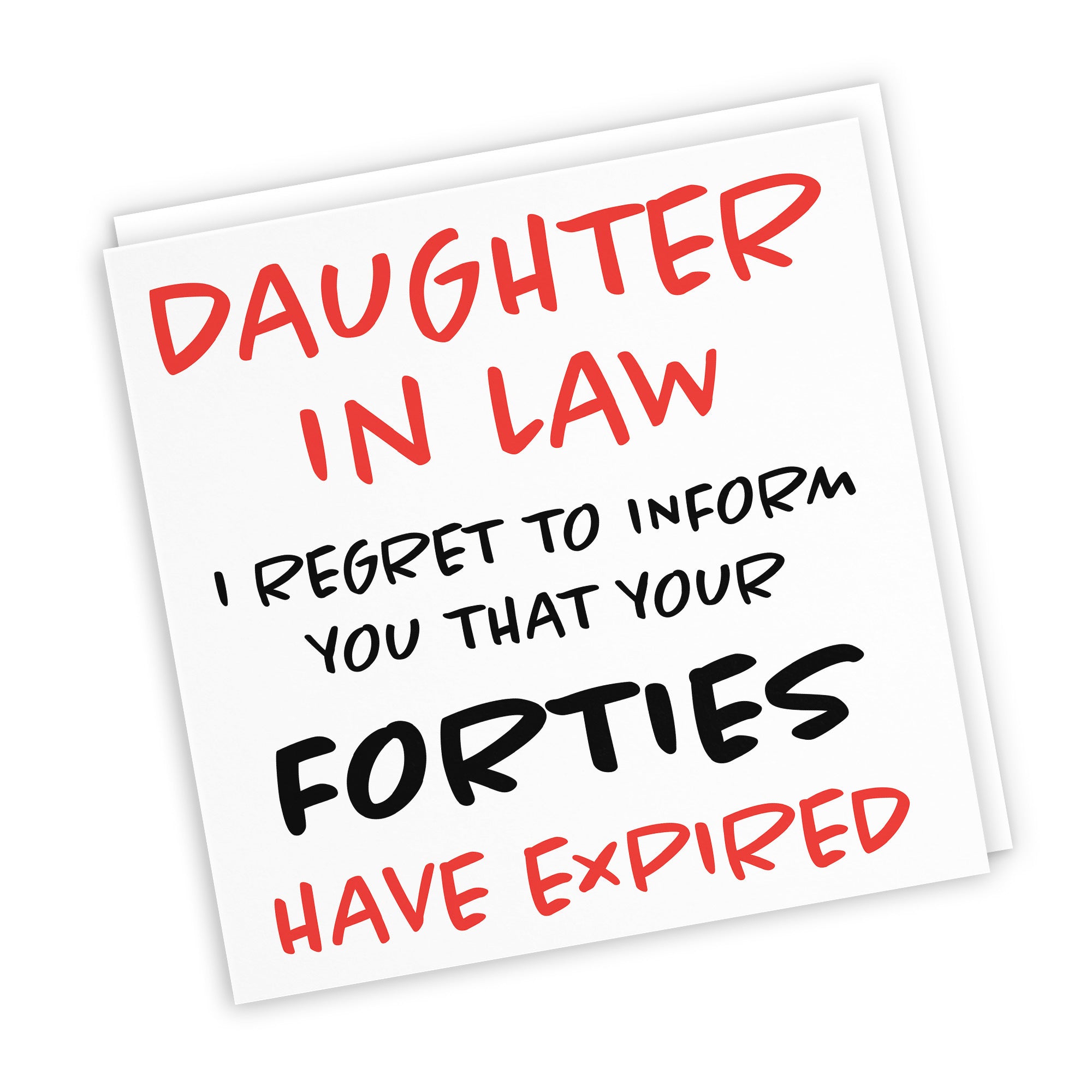 50th Daughter In Law Birthday Card Retro - Default Title (TH02465)