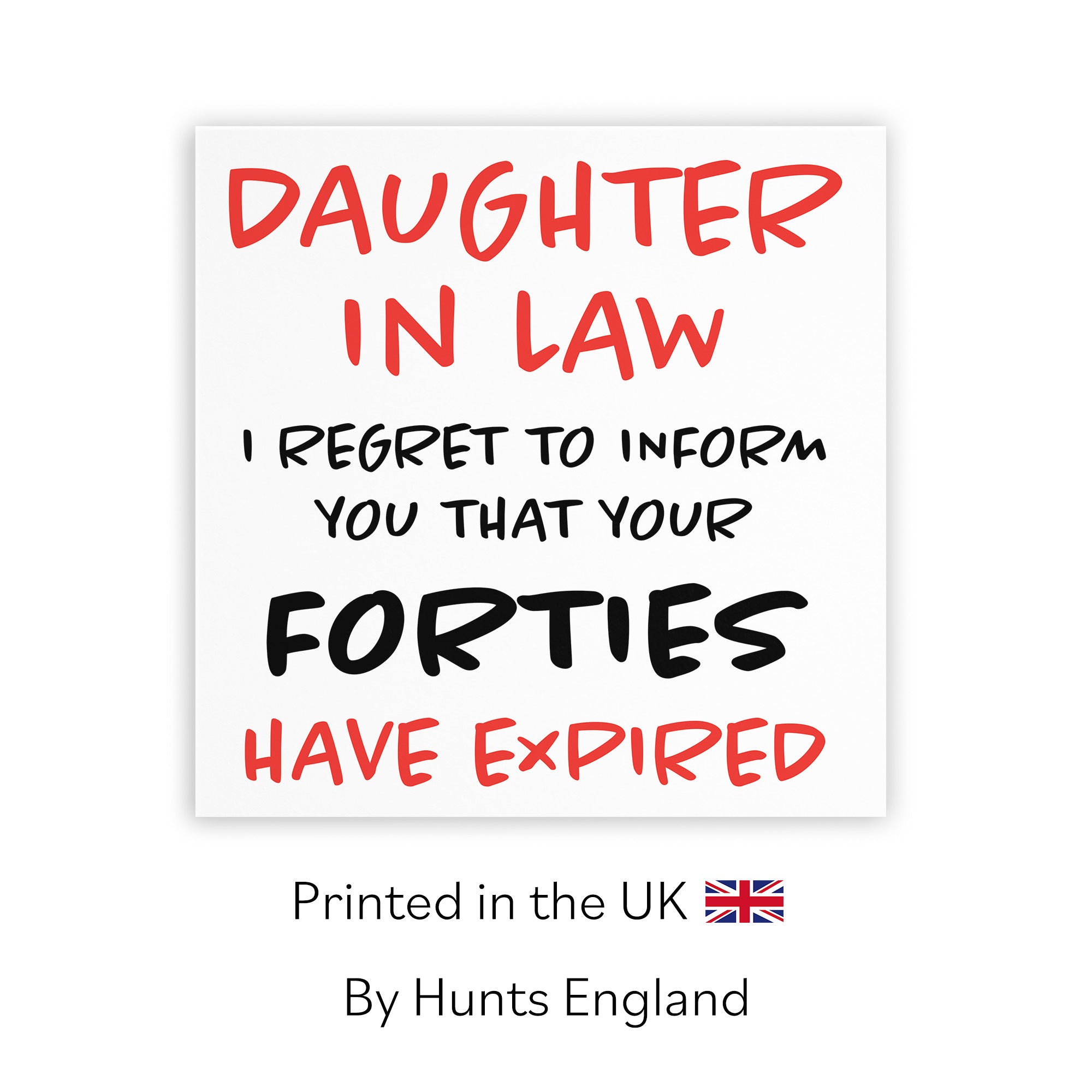 50th Daughter In Law Birthday Card Retro - Default Title (TH02465)