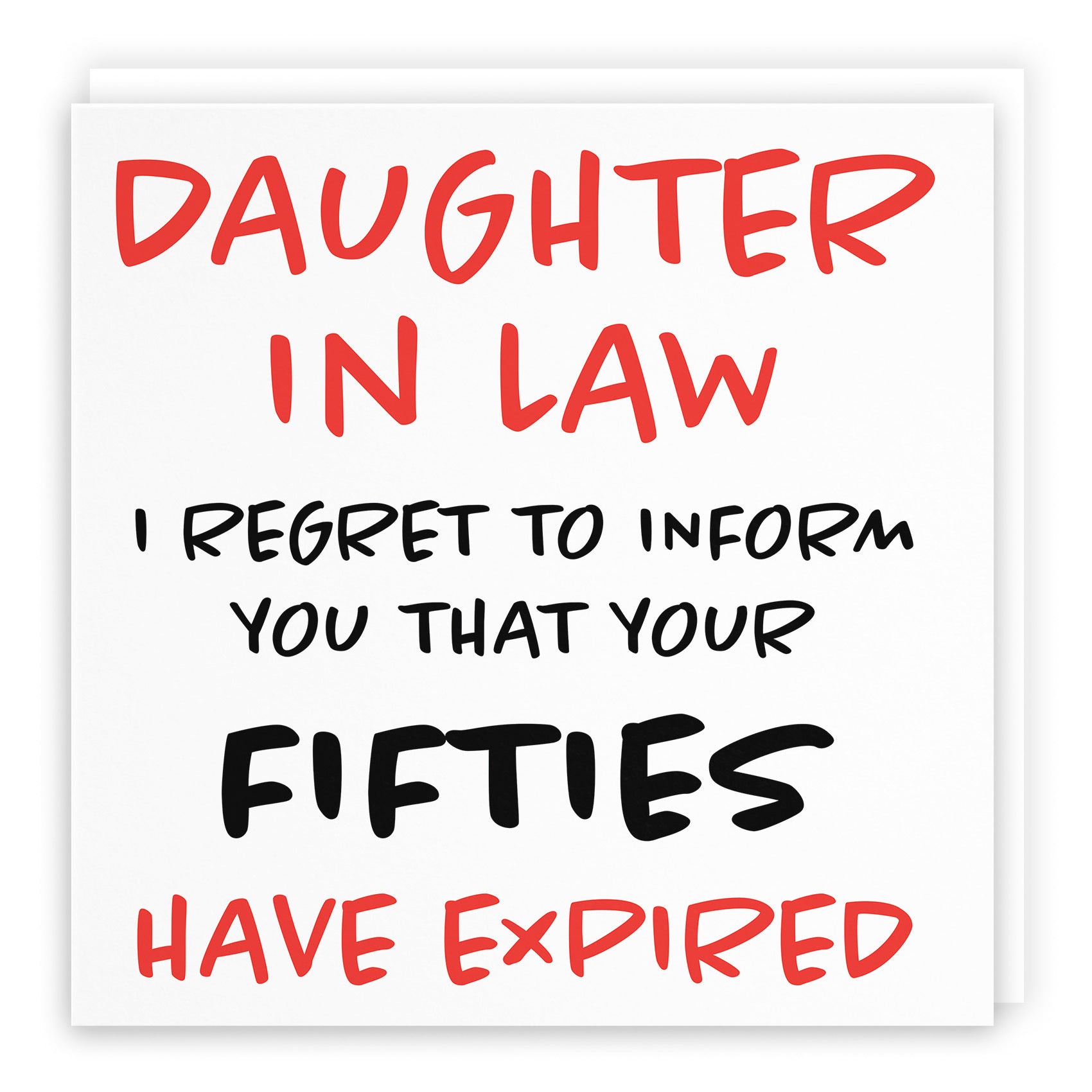 60th Daughter In Law Birthday Card Retro - Default Title (TH02466)