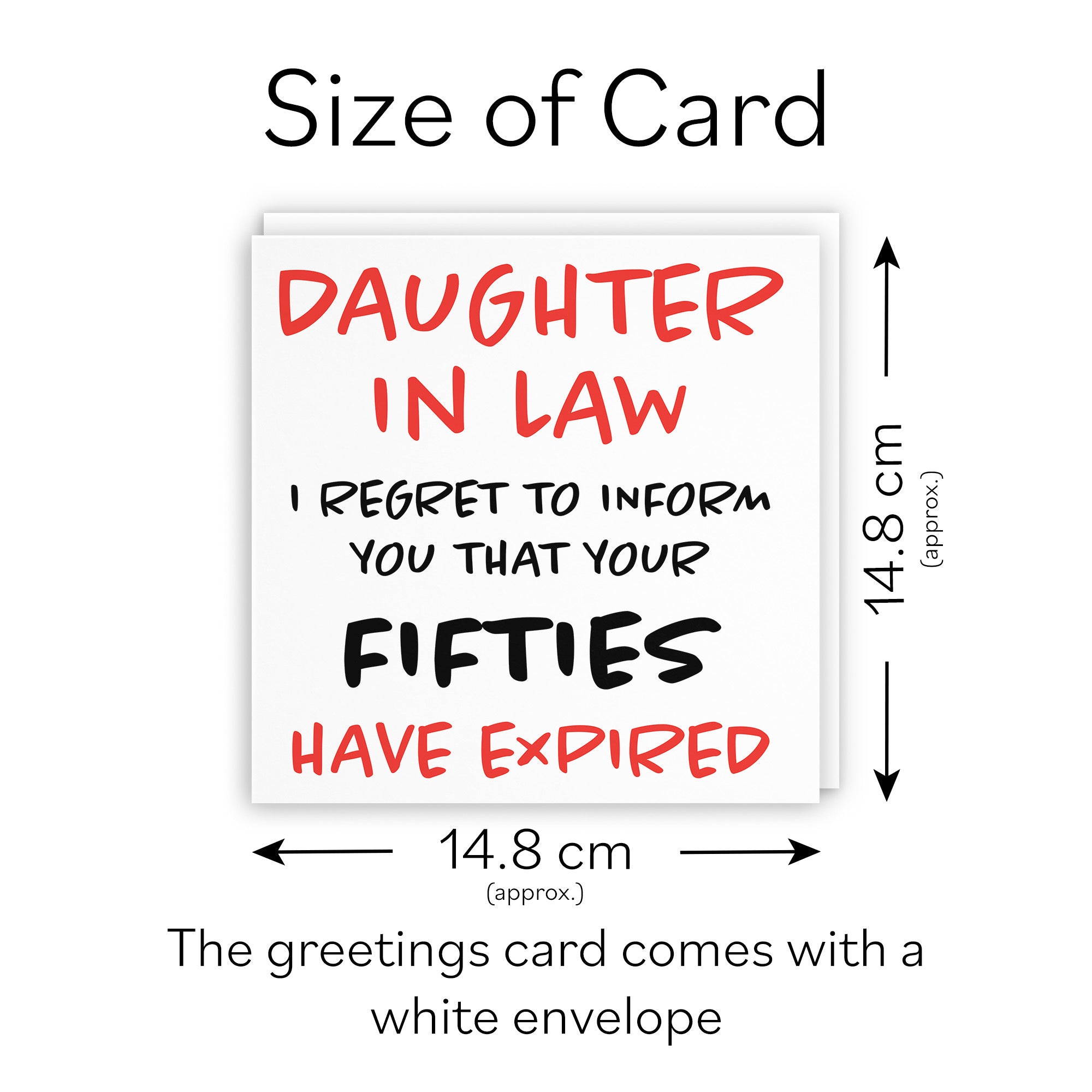 60th Daughter In Law Birthday Card Retro - Default Title (TH02466)