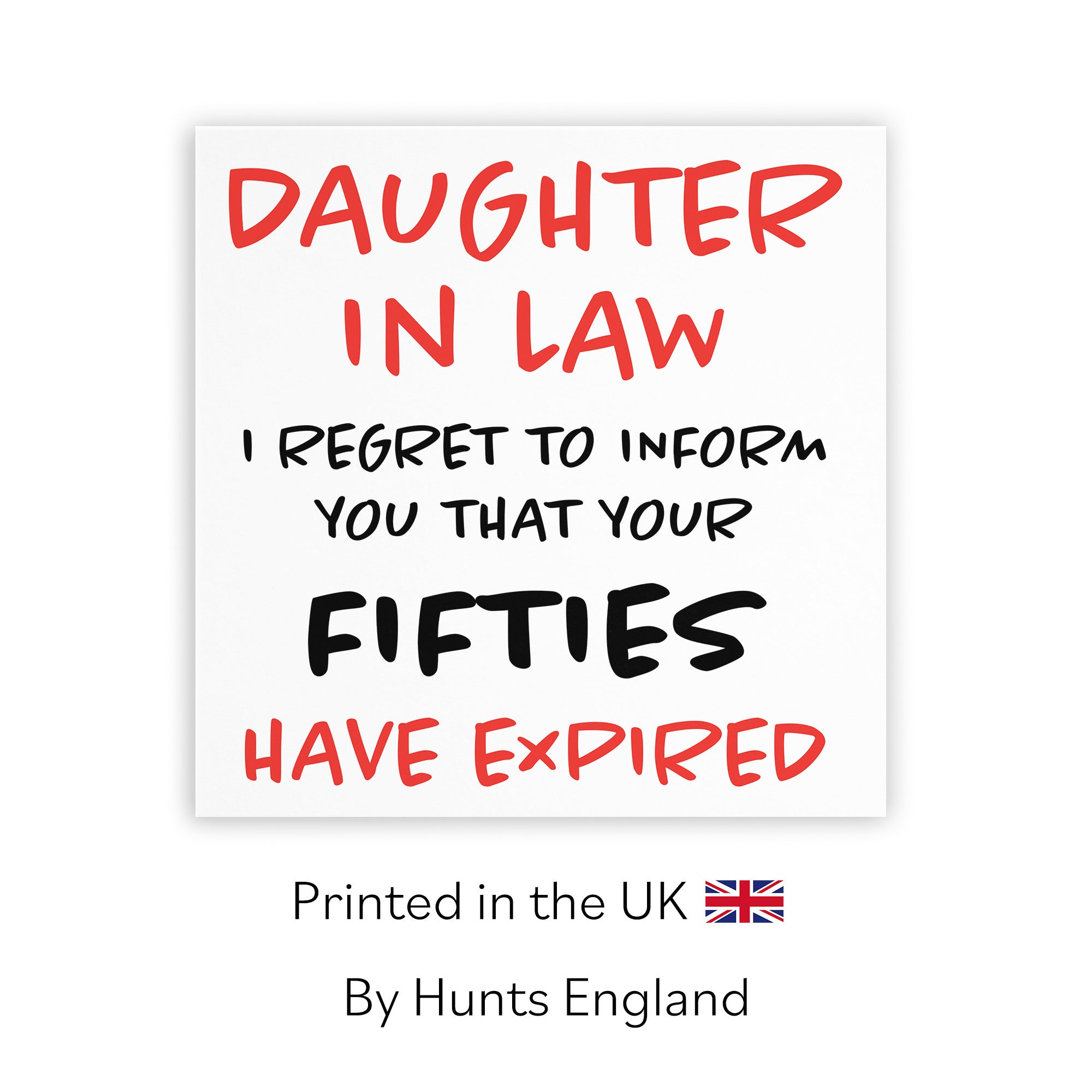 60th Daughter In Law Birthday Card Retro - Default Title (TH02466)