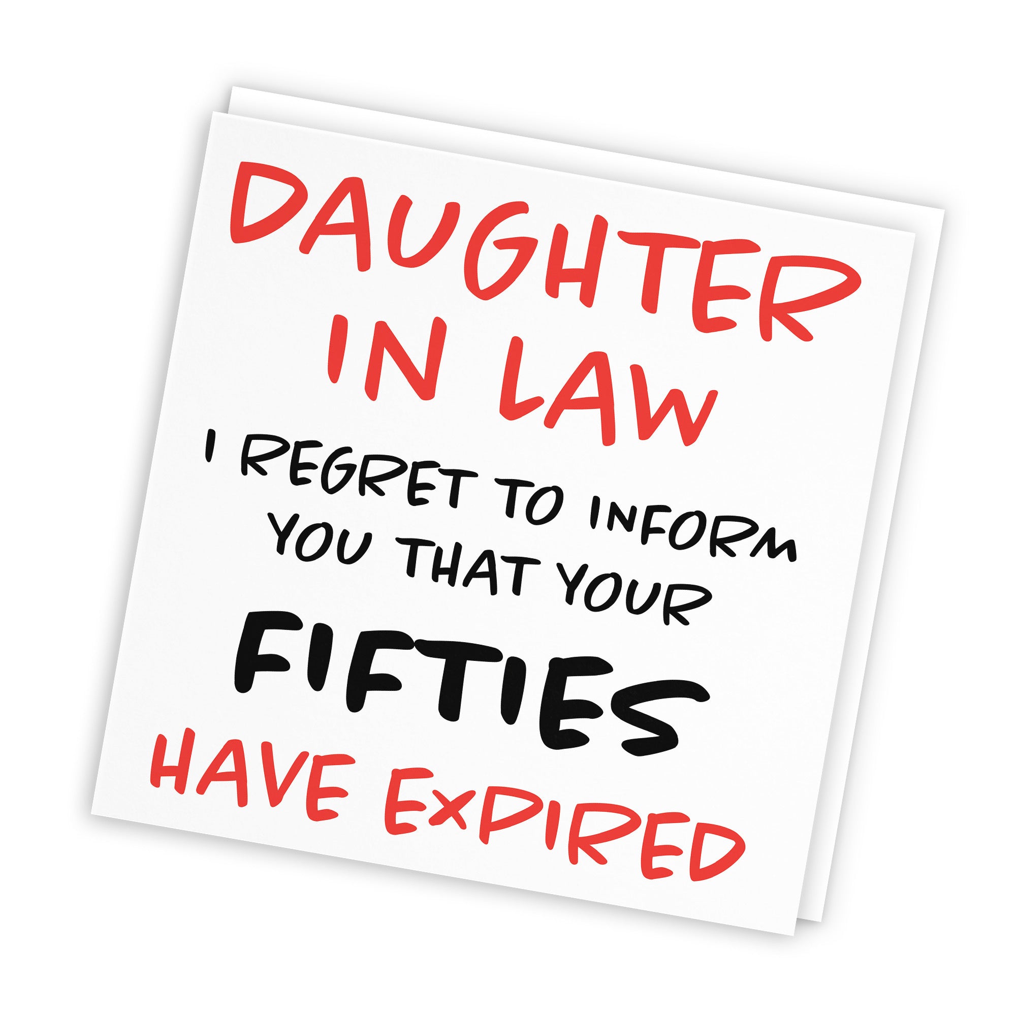 60th Daughter In Law Birthday Card Retro - Default Title (TH02466)