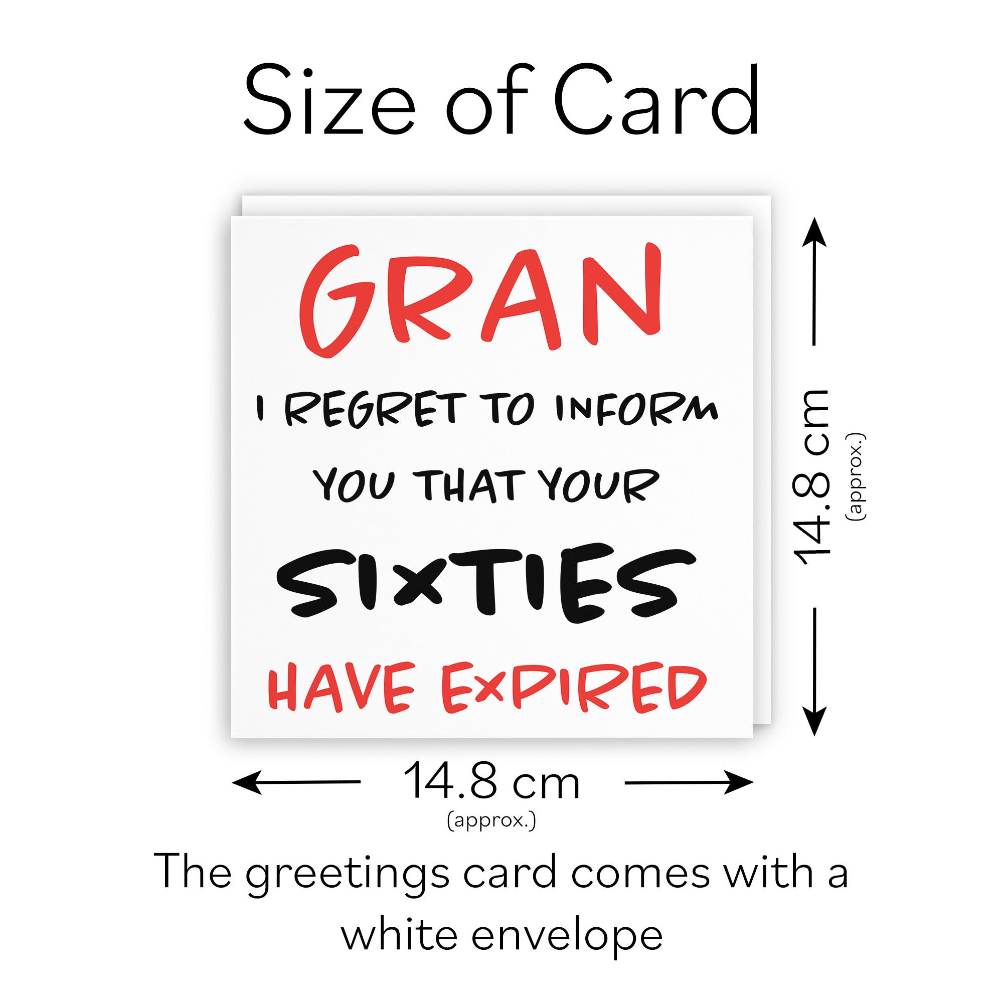 70th Gran Birthday Card Retro - Default Title (TH02470)