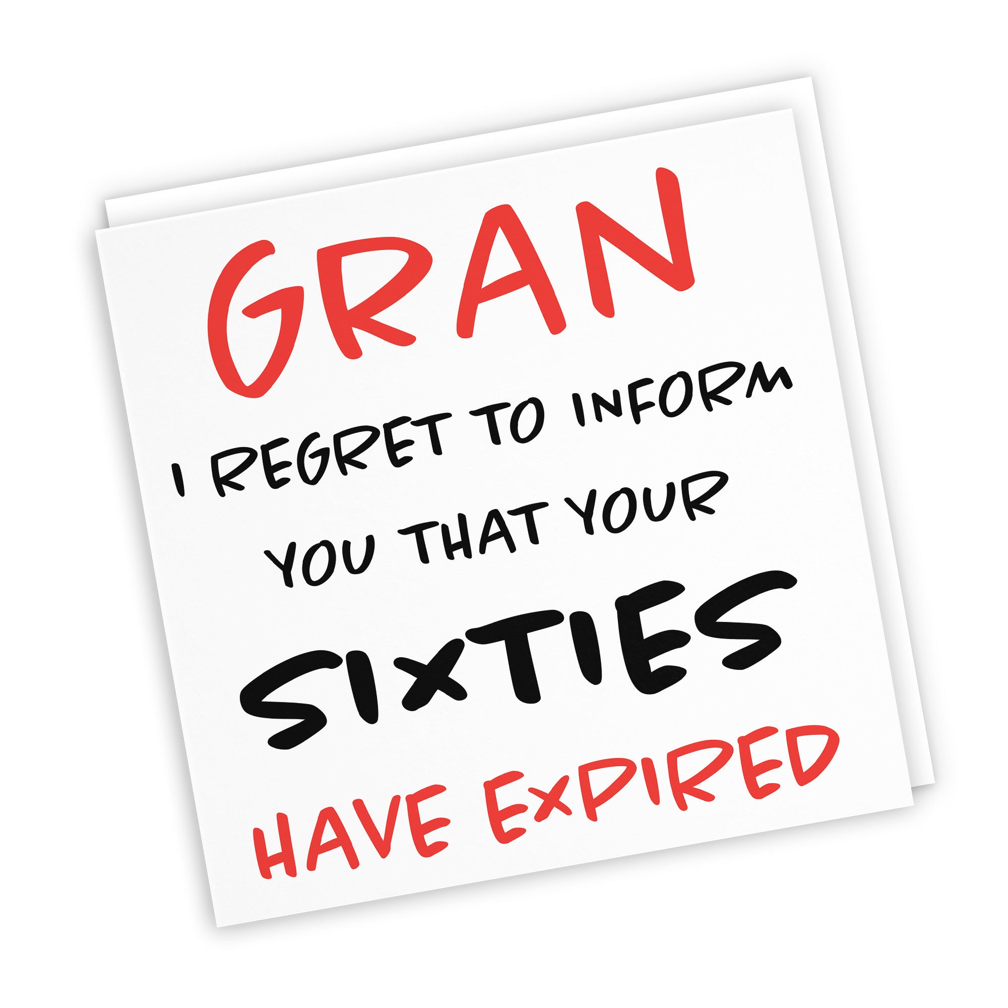 70th Gran Birthday Card Retro - Default Title (TH02470)