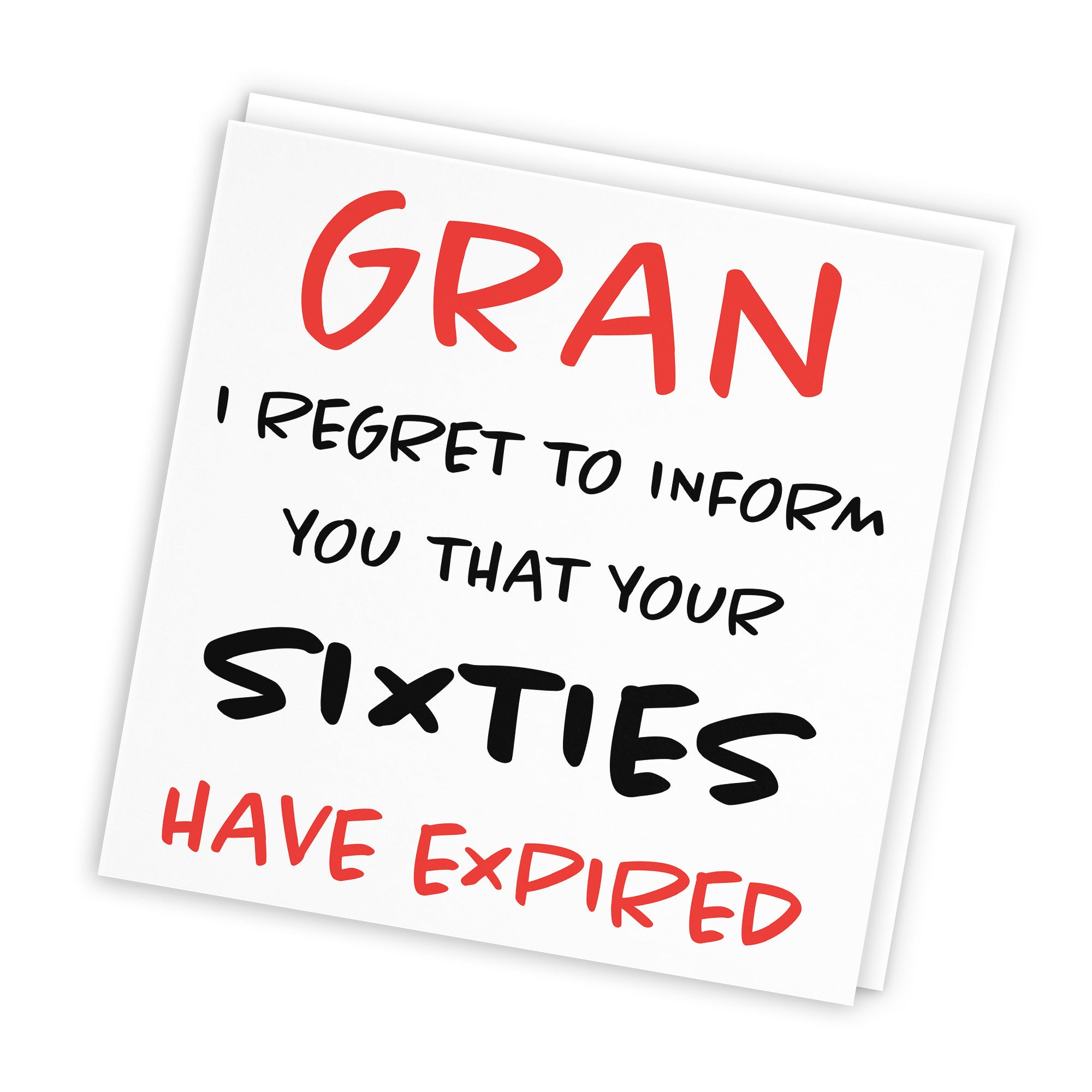 70th Gran Birthday Card Retro - Default Title (TH02470)